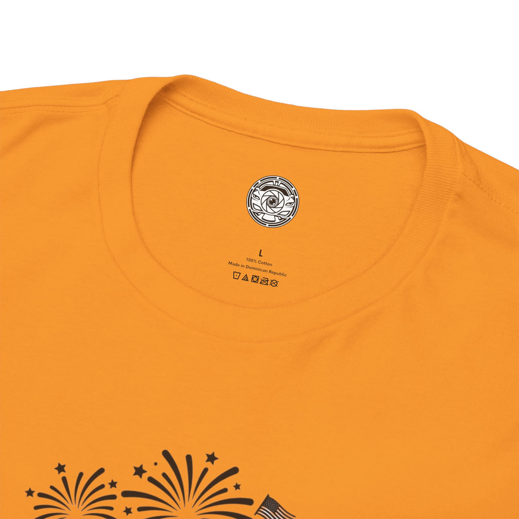 Unisex Heavy Cotton Tee — 4th of July — Modern American Muscle