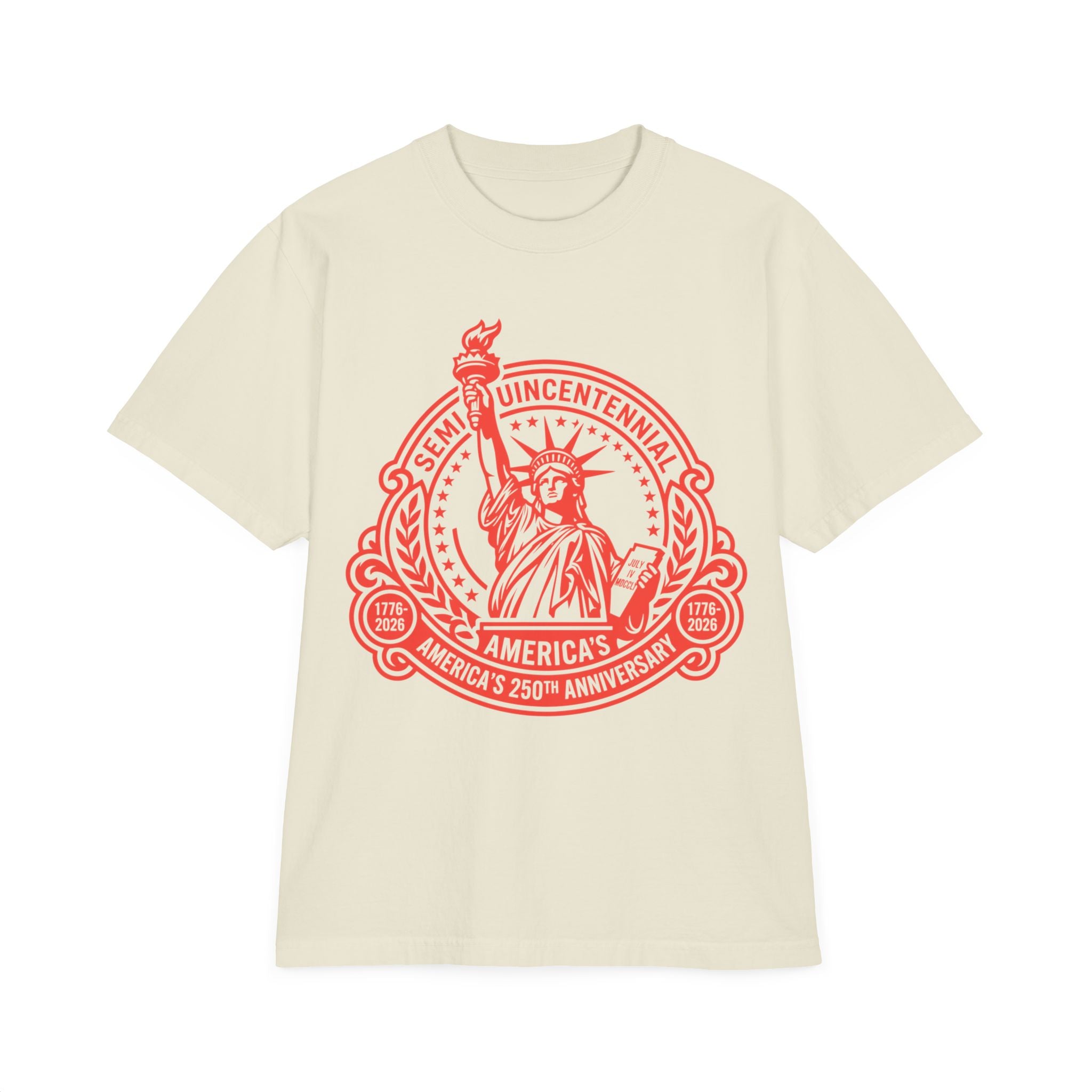 Unisex Garment-Dyed T-Shirt — America's 250th Quincentennial