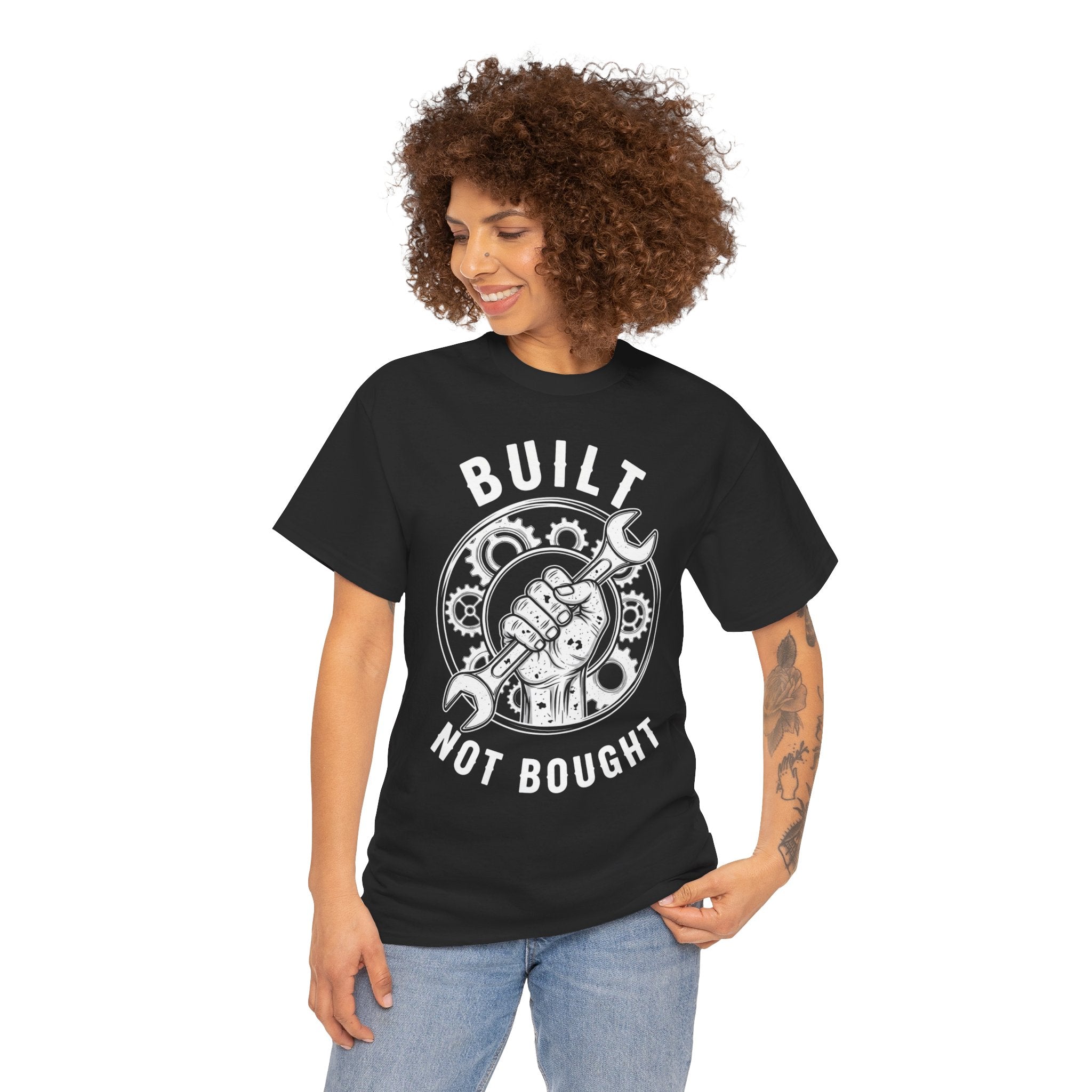 Unisex Heavy Cotton Tee — Built Not Bought