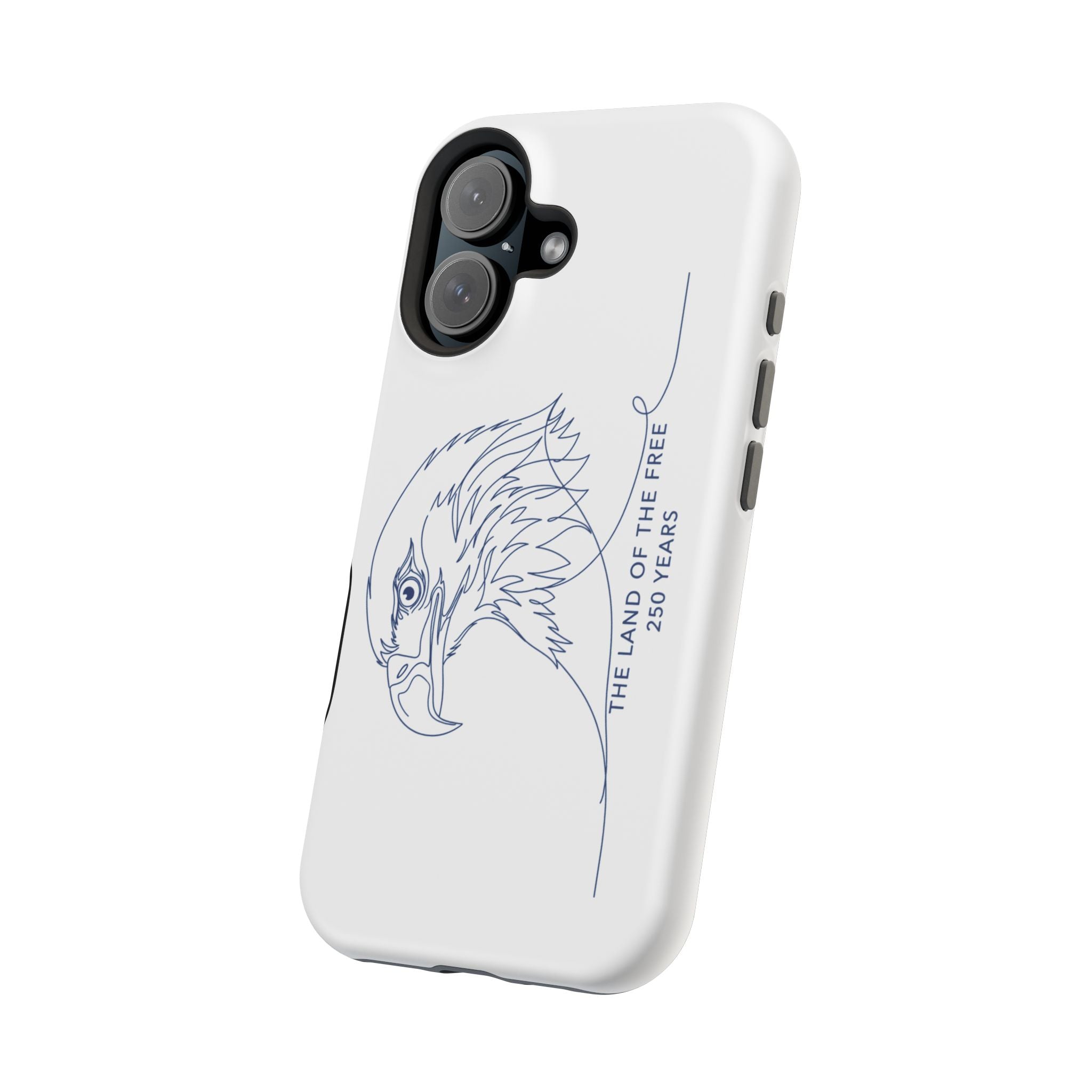 Magnetic Impact-Resistant Phone Case — "The Land of the Free" 250 Years