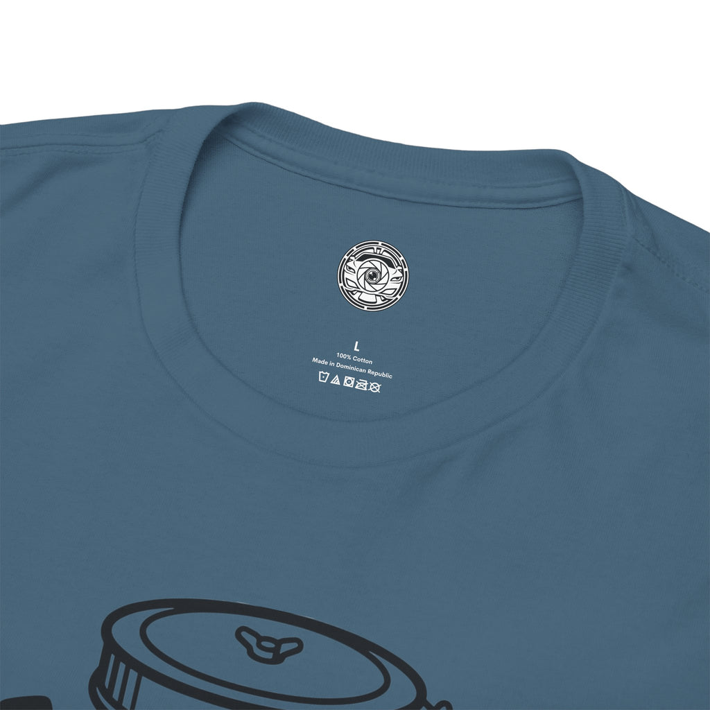Unisex Heavy Cotton Tee — Engine Illustration (Big Block)