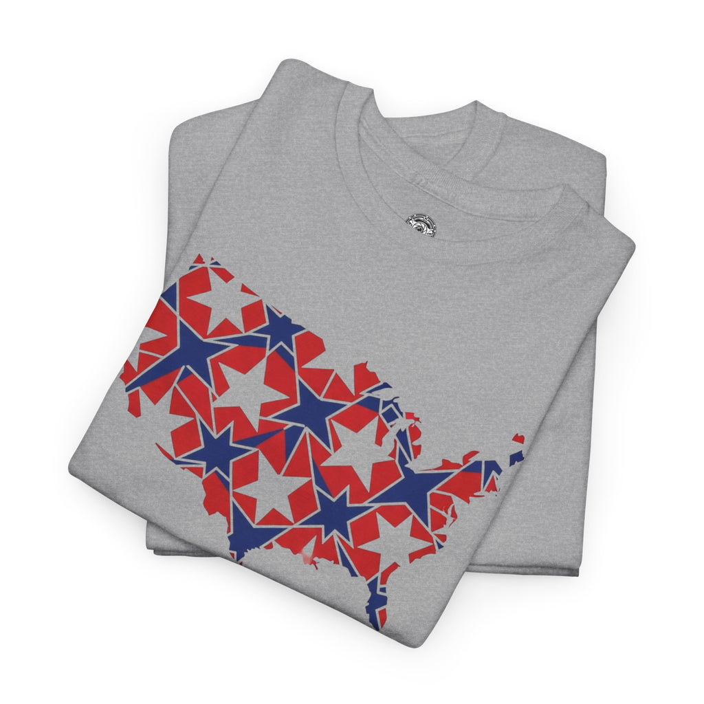 Unisex Heavy Cotton Tee — Land of the Free