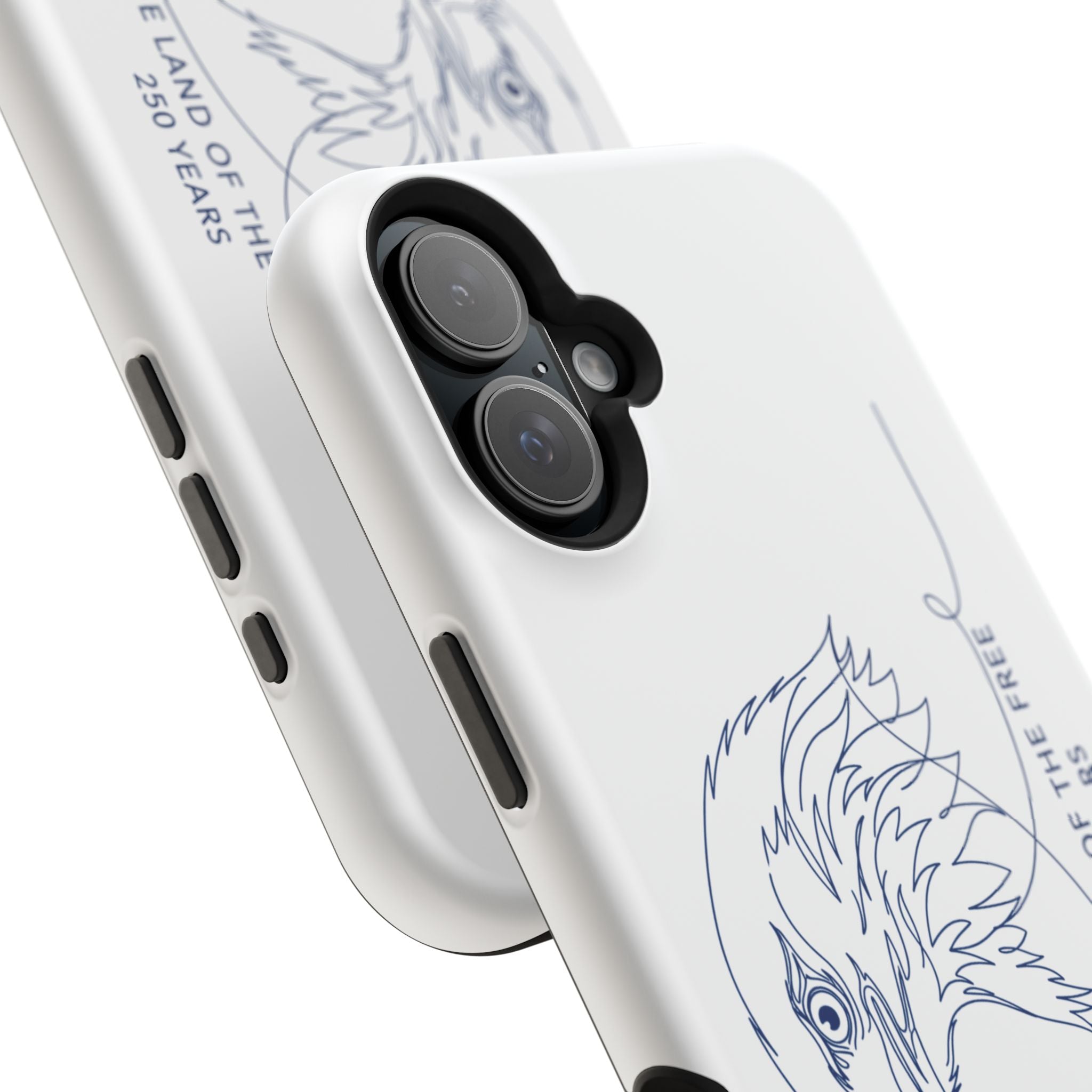 Magnetic Impact-Resistant Phone Case — "The Land of the Free" 250 Years