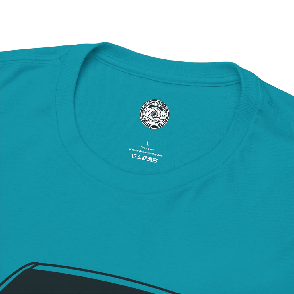 Unisex Heavy Cotton Tee — G80 Illuminated Headlights (Red)