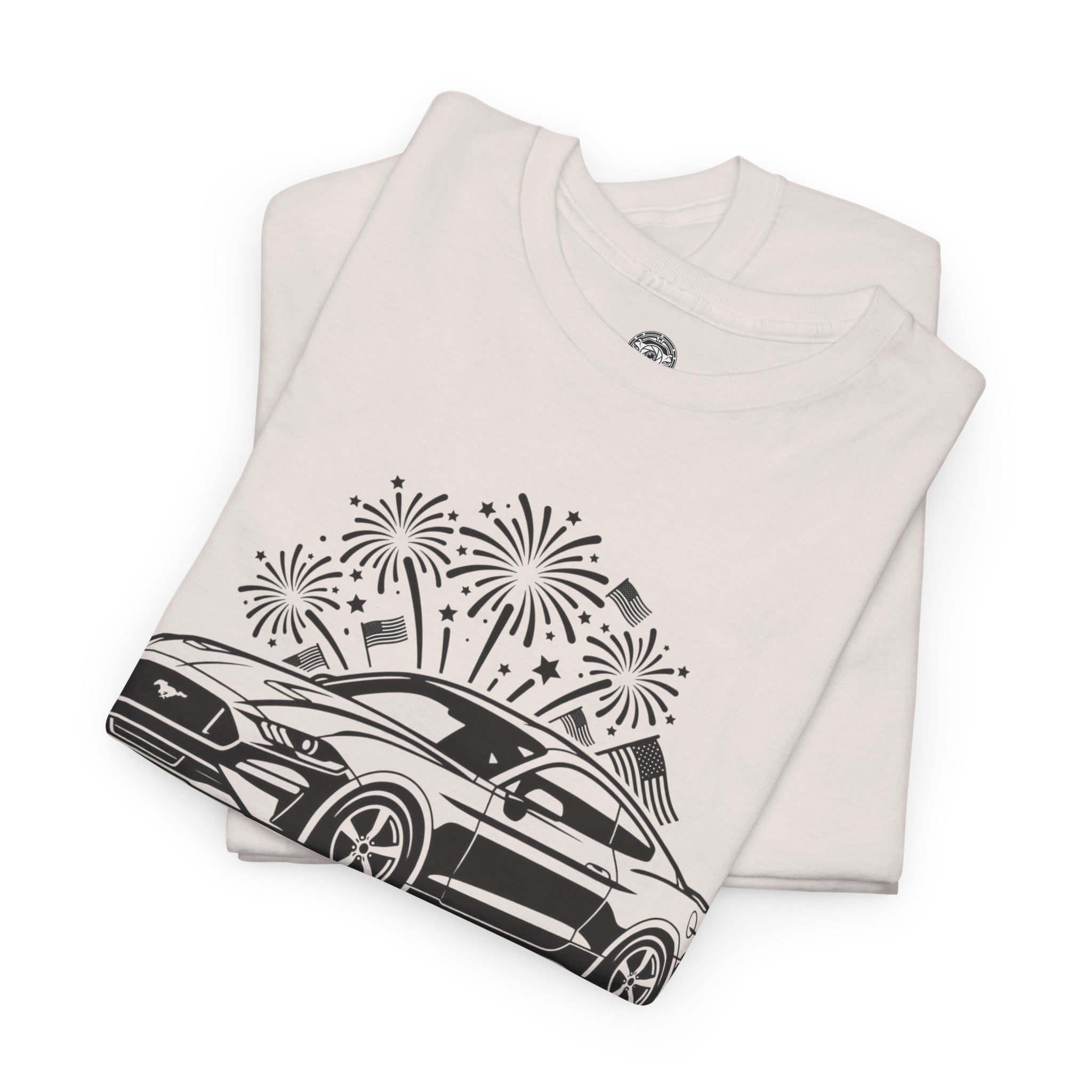 Unisex Heavy Cotton Tee — 4th of July — Modern American Muscle