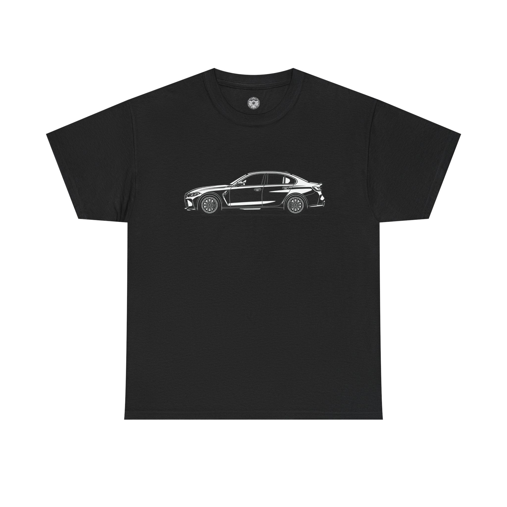 Unisex Heavy Cotton Tee — G80 Side Profile