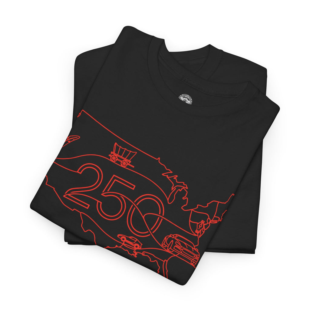 Unisex Heavy Cotton Tee — 250th Coast to Coast Freedom