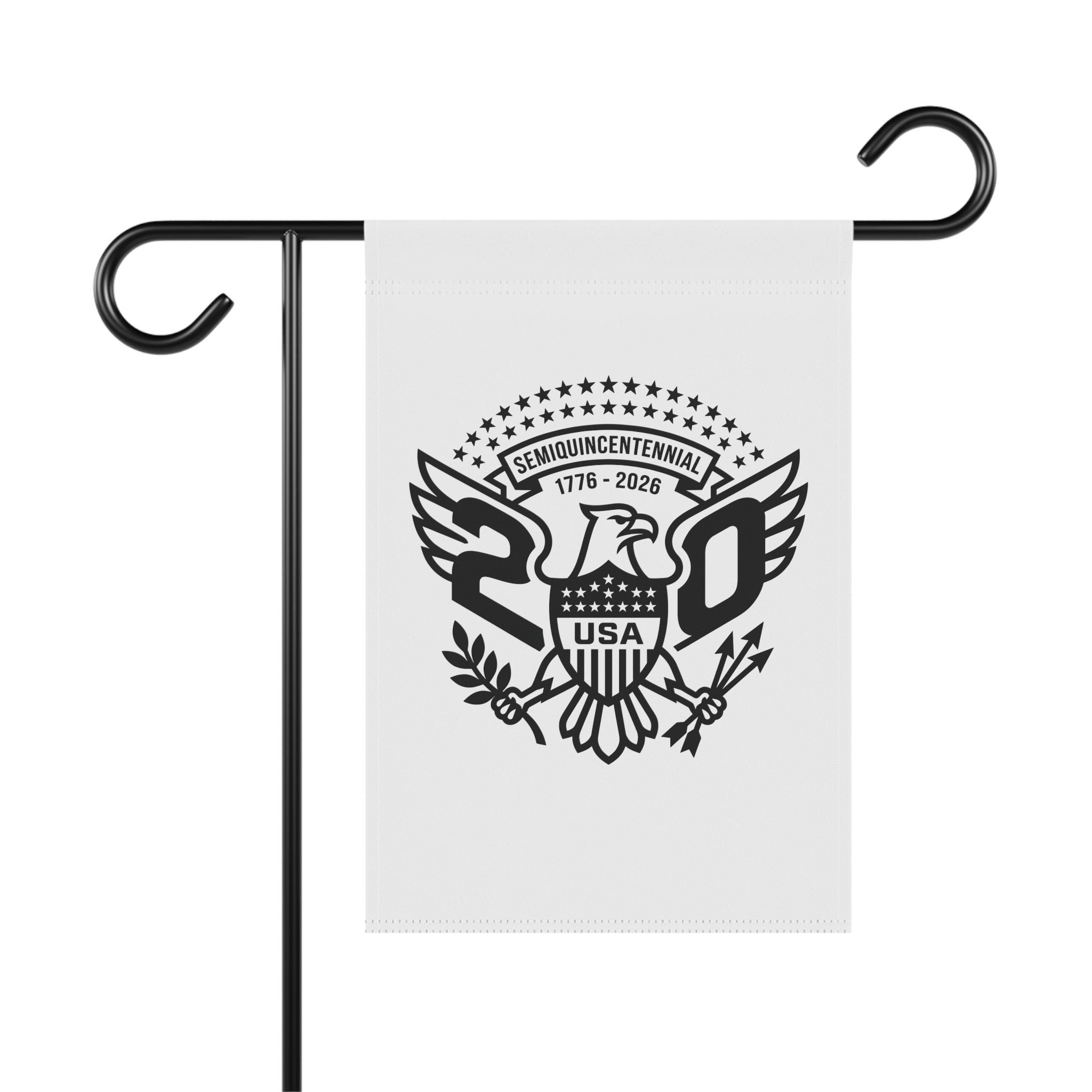 Garden Flag – Patriotic Eagle 1776-2026 Banner