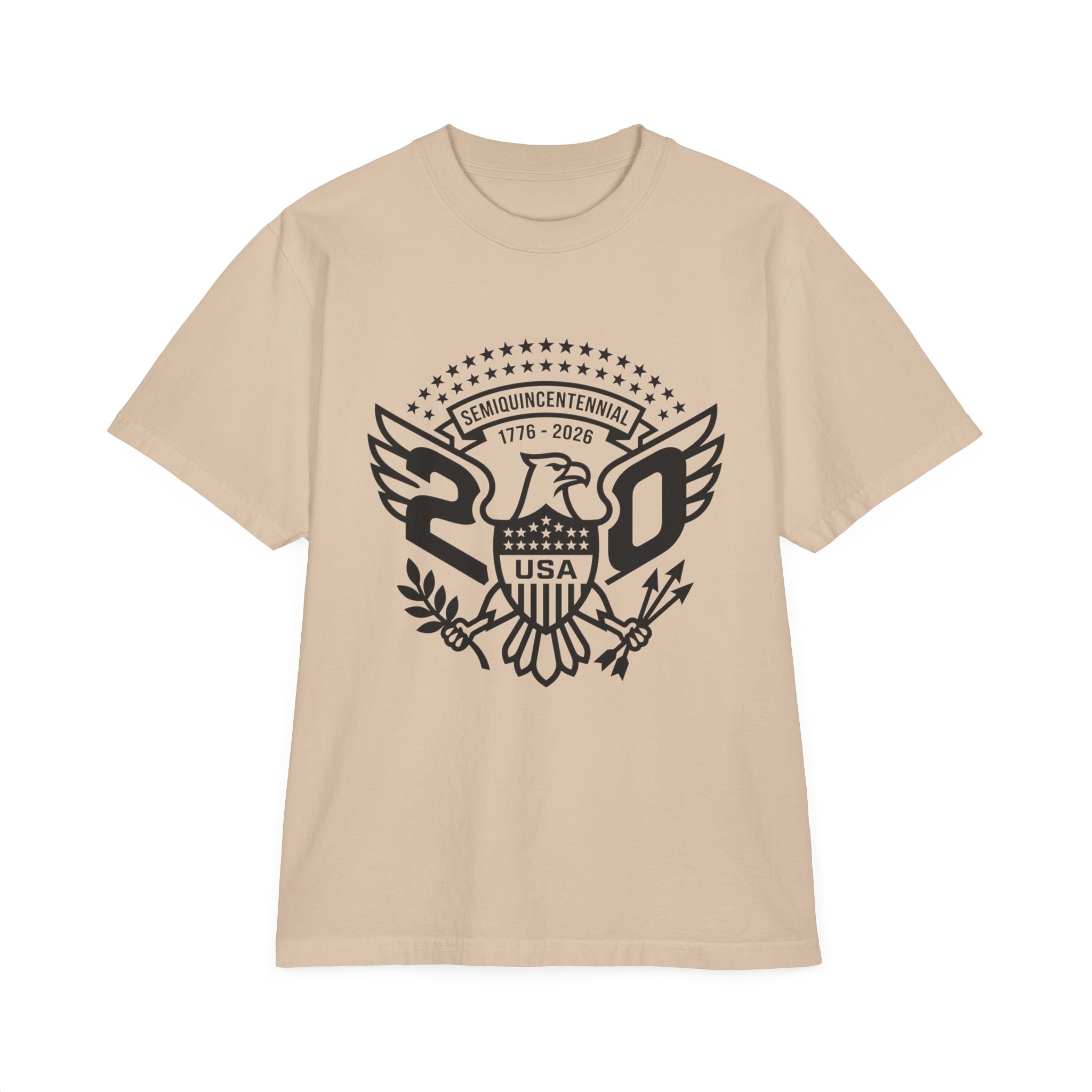 Unisex Garment-Dyed T-Shirt — America's 250th Eagle