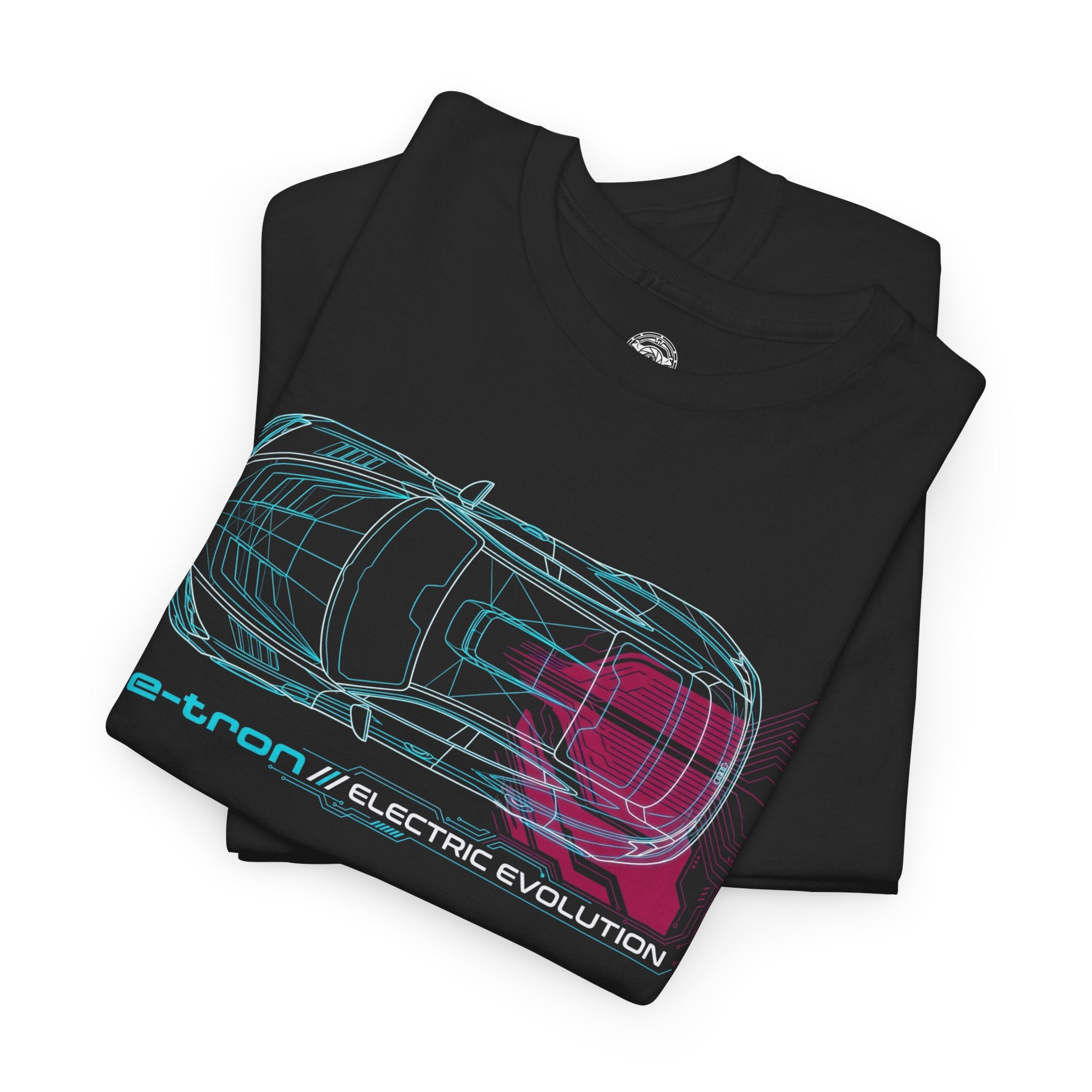 Unisex Heavy Cotton Tee - Electric Evolution