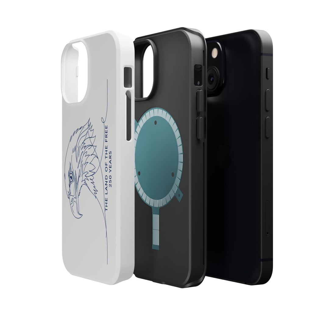 Magnetic Impact-Resistant Phone Case — "The Land of the Free" 250 Years