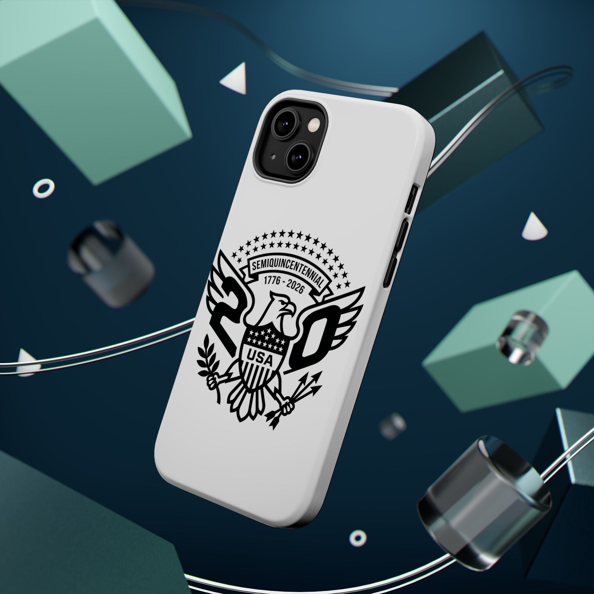 Magnetic Impact-Resistant Phone Case — USA Semiquincentennial