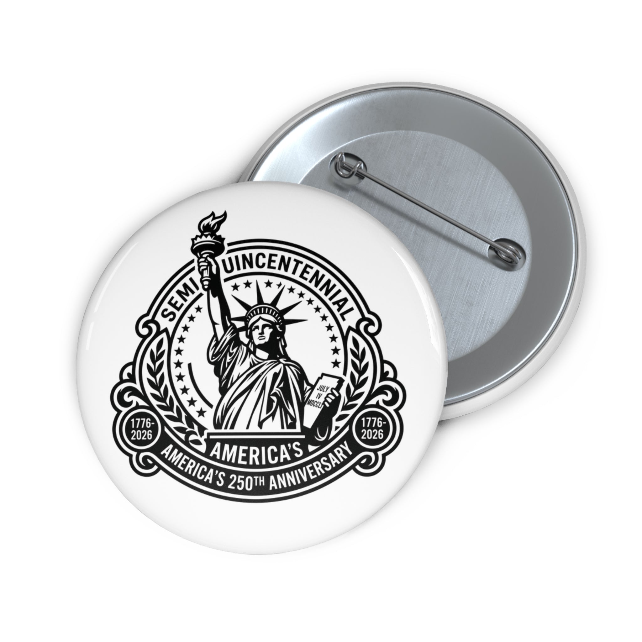 Pin Button — America’s 250th Statue of Liberty
