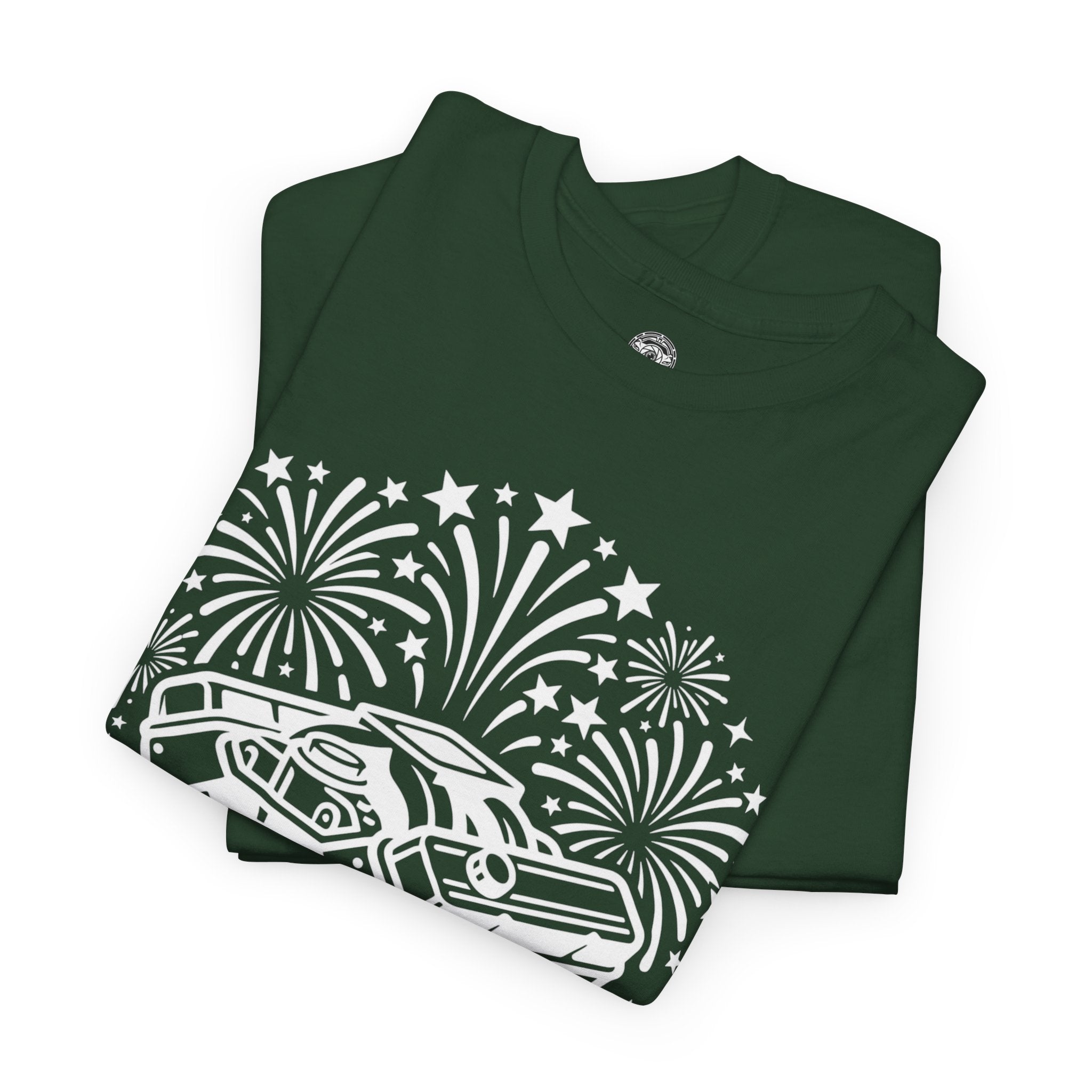 Unisex Heavy Cotton Tee — V8/Fireworks