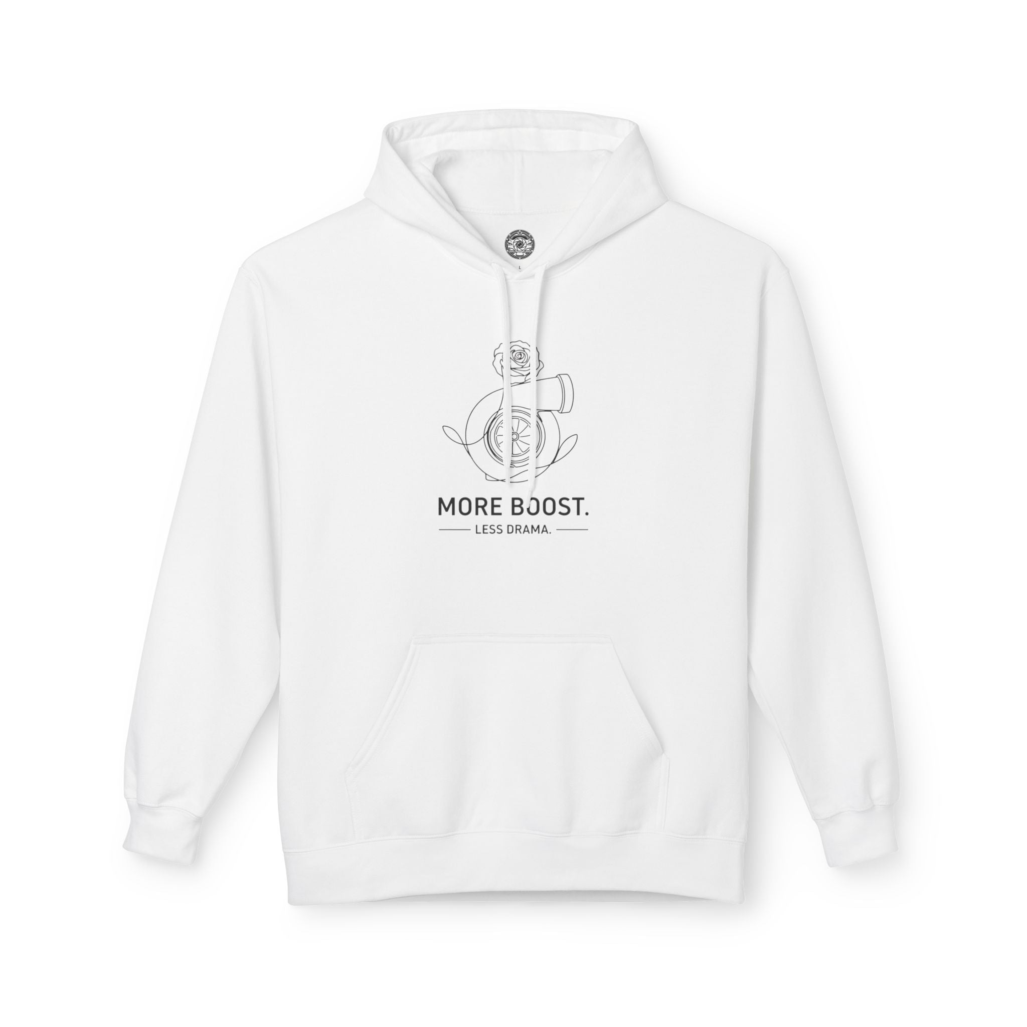 Women's Midweight Softsyle Fleece Hoodie — More Boost. Less Drama.