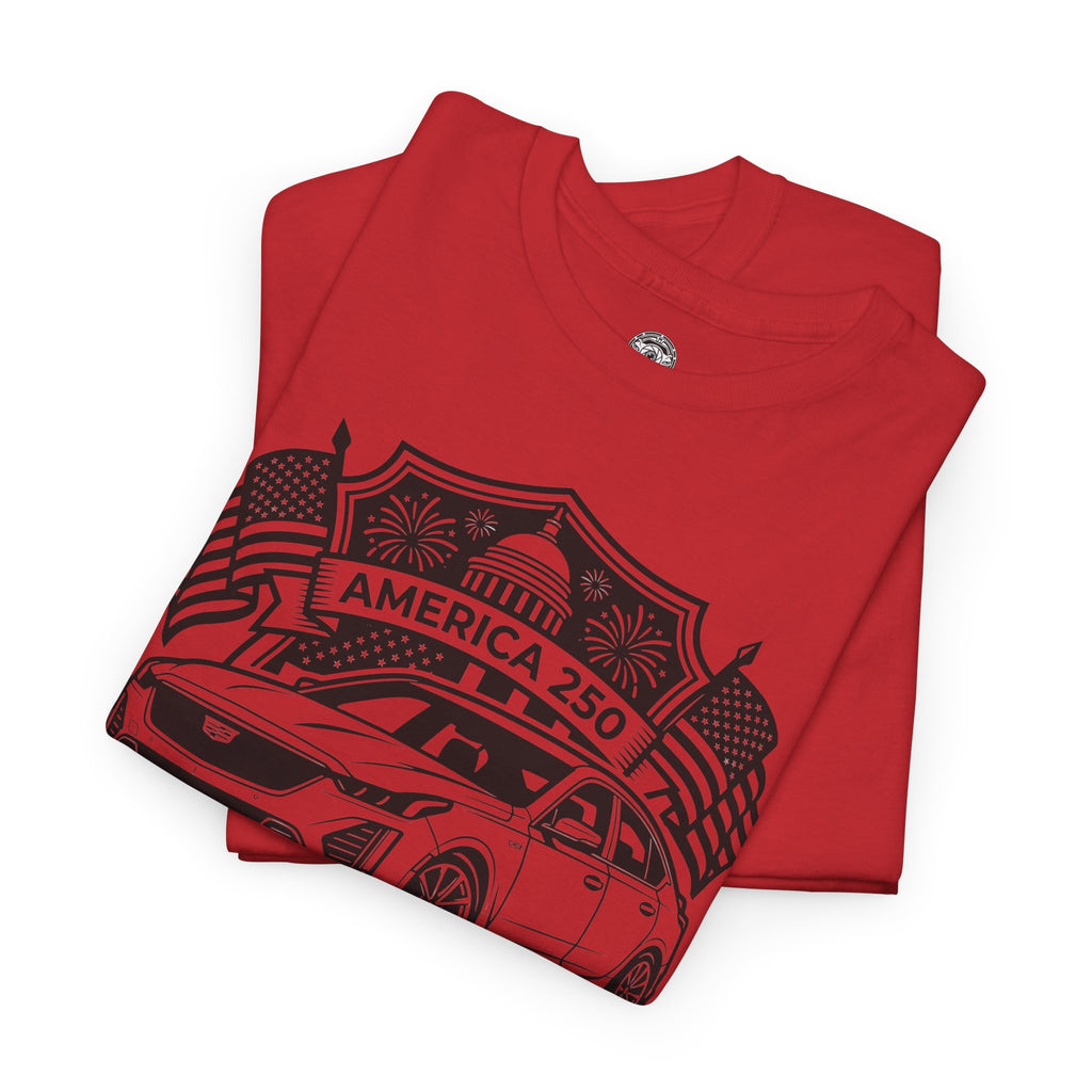 Unisex Heavy Cotton Tee — 4th of July — American Sedan