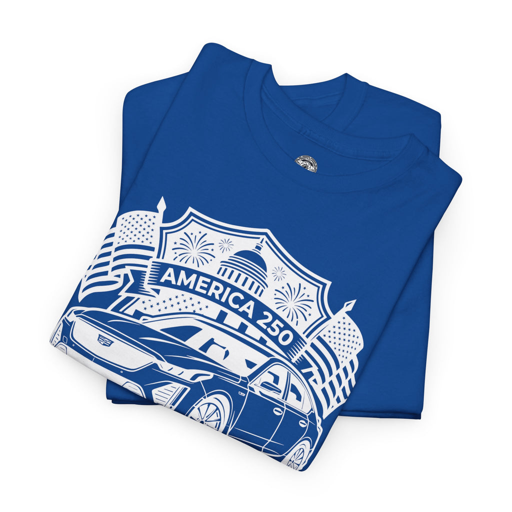 Unisex Heavy Cotton Tee — 4th of July — American Sedan