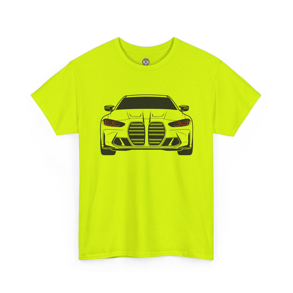 Unisex Heavy Cotton Tee — G80 Illuminated Headlights (Red)