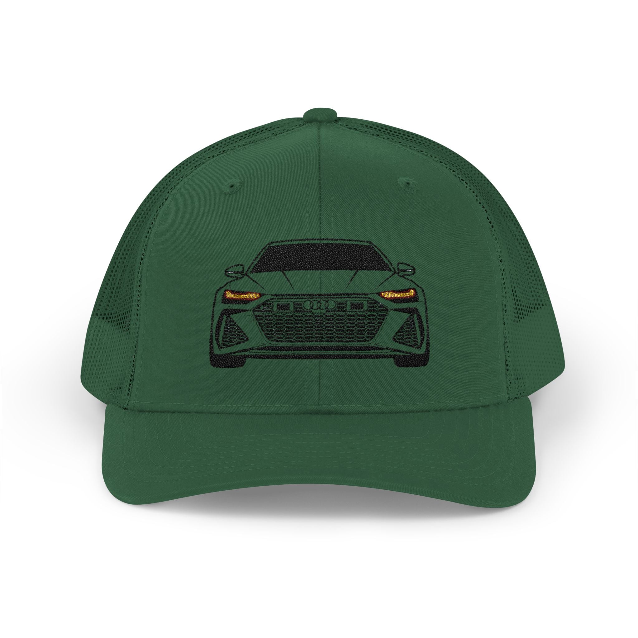 Snapback Trucker Cap — Illuminated Matrix Headlights (Yellow)