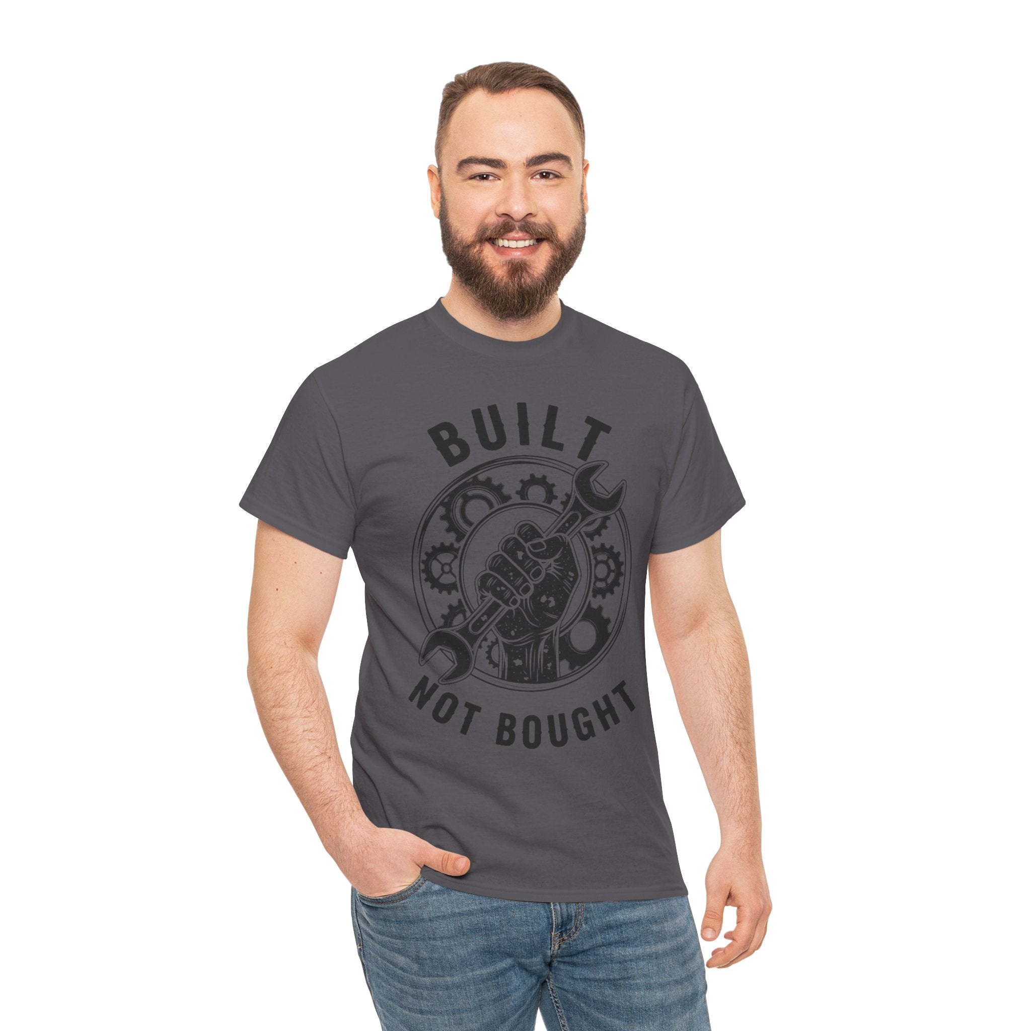 Unisex Heavy Cotton Tee — Built Not Bought