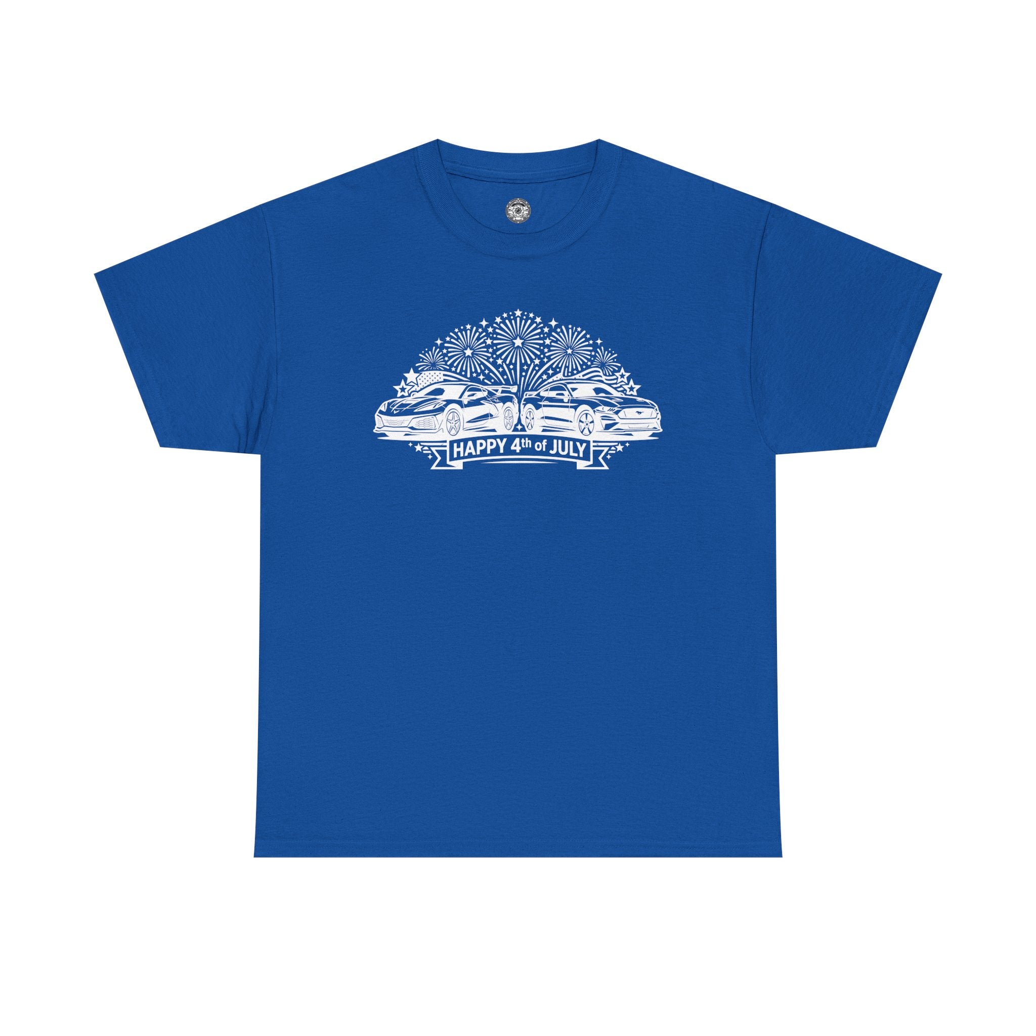 Unisex Heavy Cotton Tee — 4th of July — American V8's