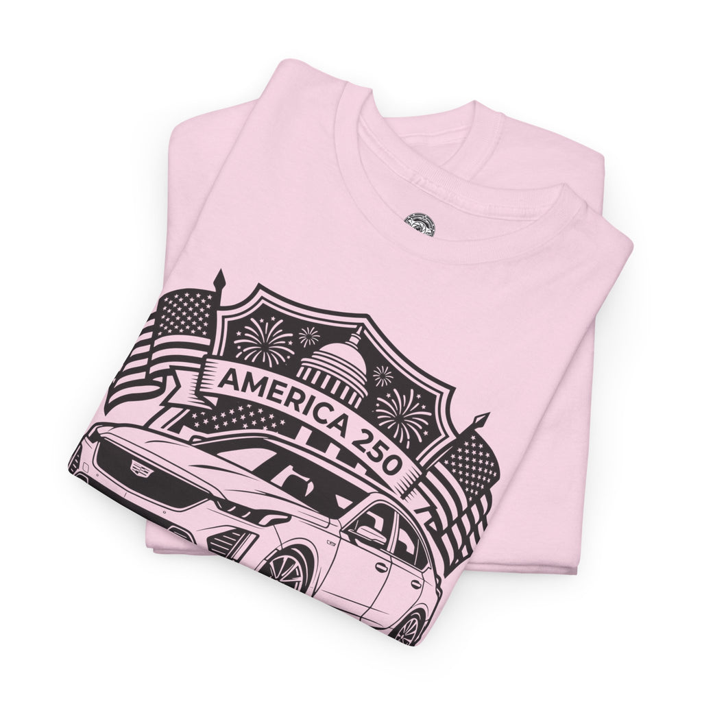 Unisex Heavy Cotton Tee — 4th of July — American Sedan