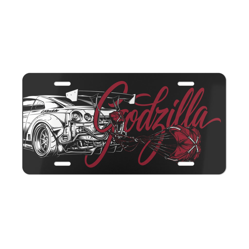 Vanity Plate - Godzilla