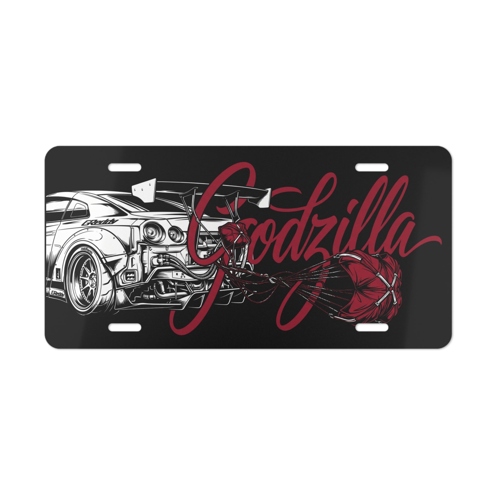 Vanity Plate - Godzilla