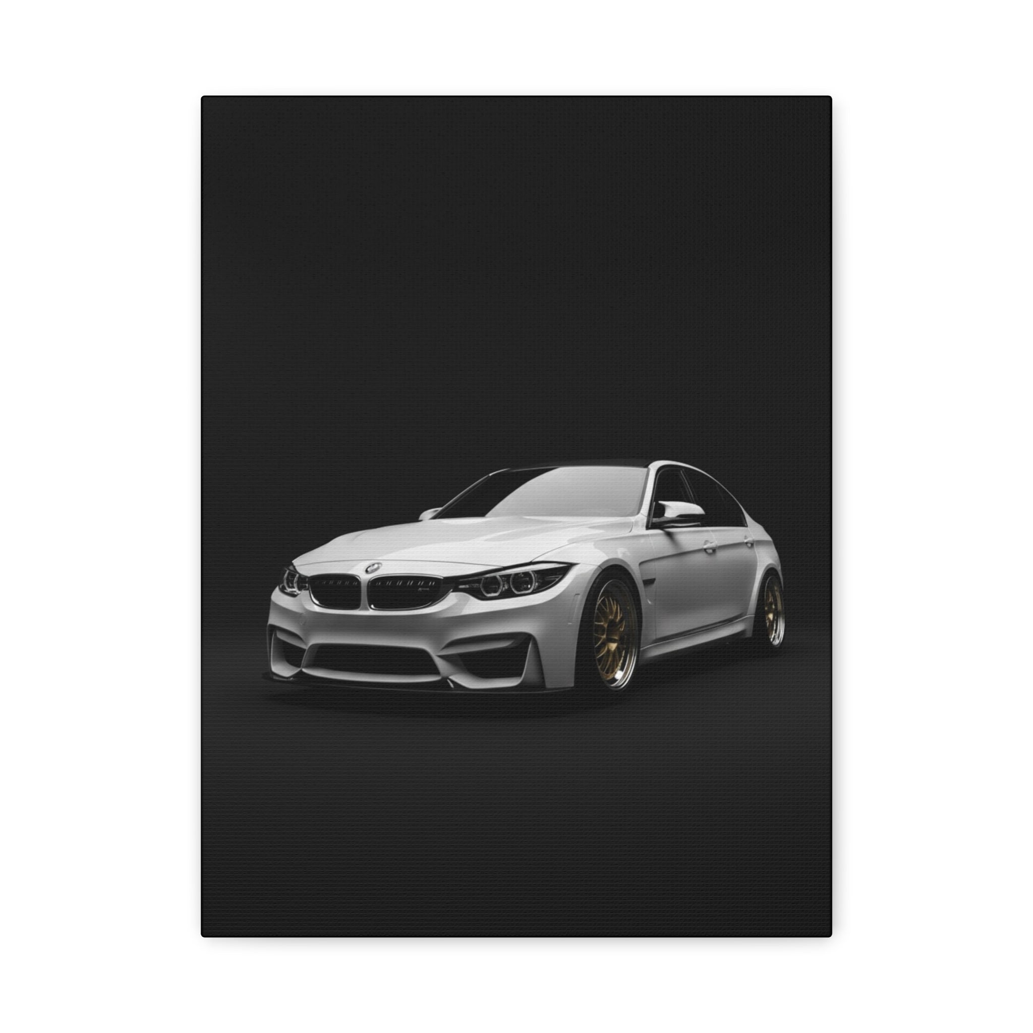 Custom Vertical Automotive Canvas - Multiple Sizes