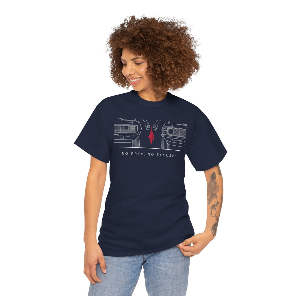 Unisex Heavy Cotton Tee — No Prep, No Excuses