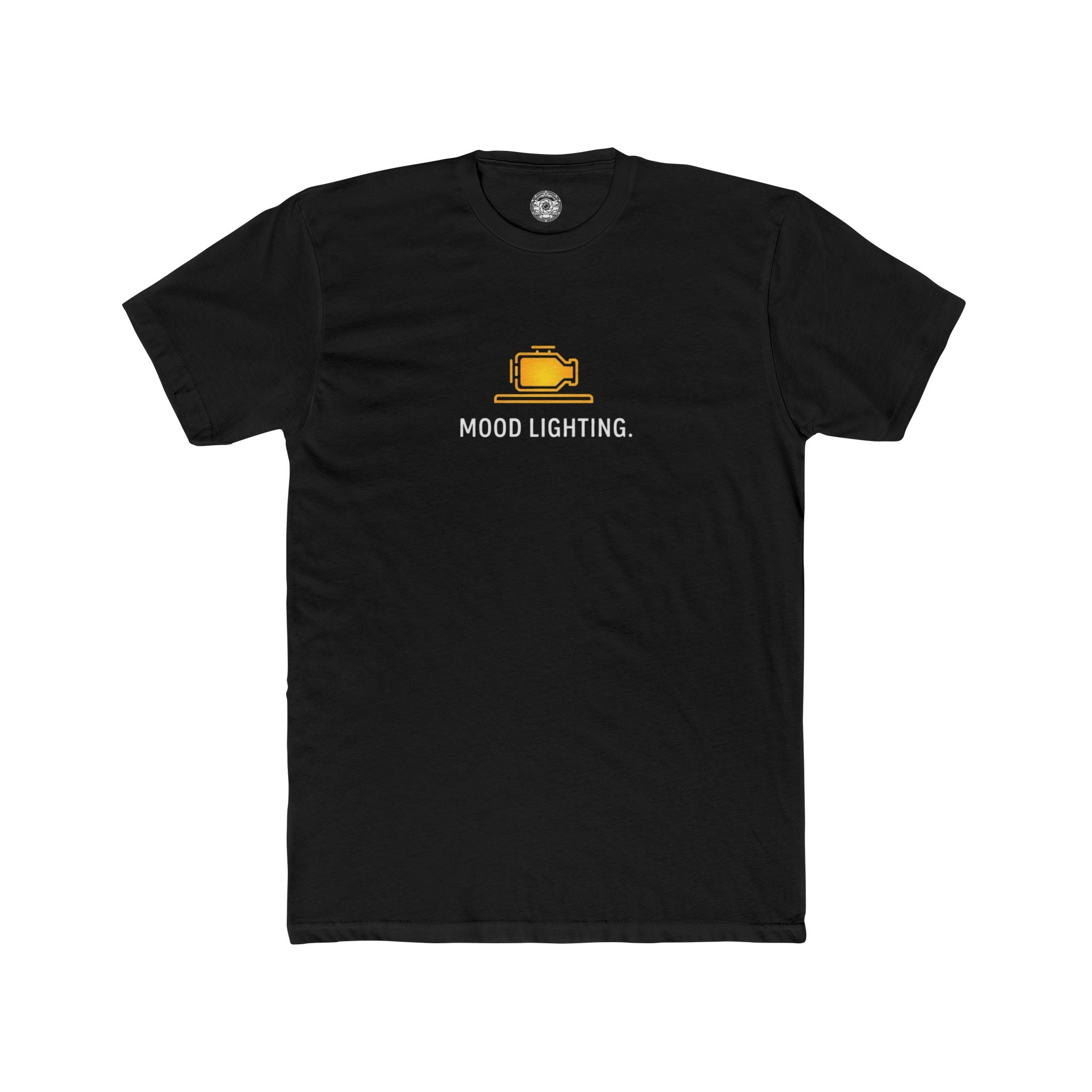 Men's Cotton Crew Tee — Mood Lighting.