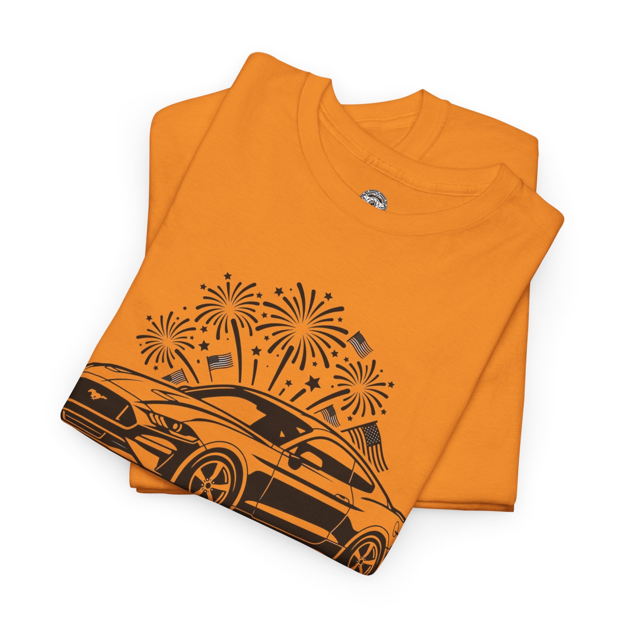 Unisex Heavy Cotton Tee — 4th of July — Modern American Muscle