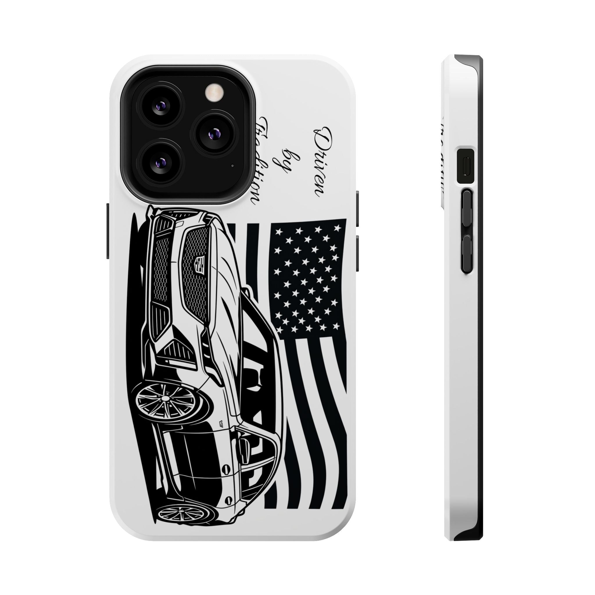 Magnetic Impact-Resistant Phone Case — "Driven by Tradition"