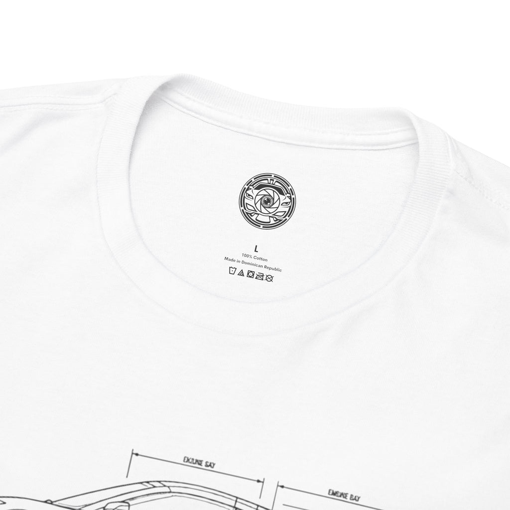 Unisex Heavy Cotton Tee — C7/C8 Blueprint