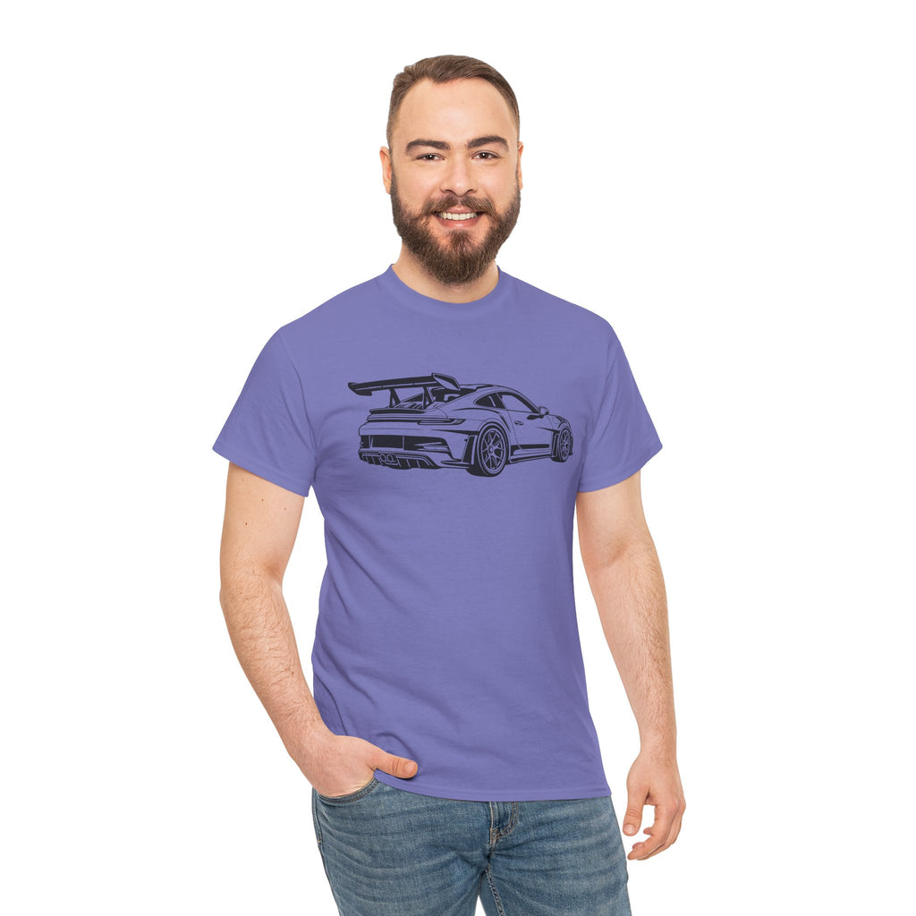 Unisex Heavy Cotton Tee — 992 Rear Profile