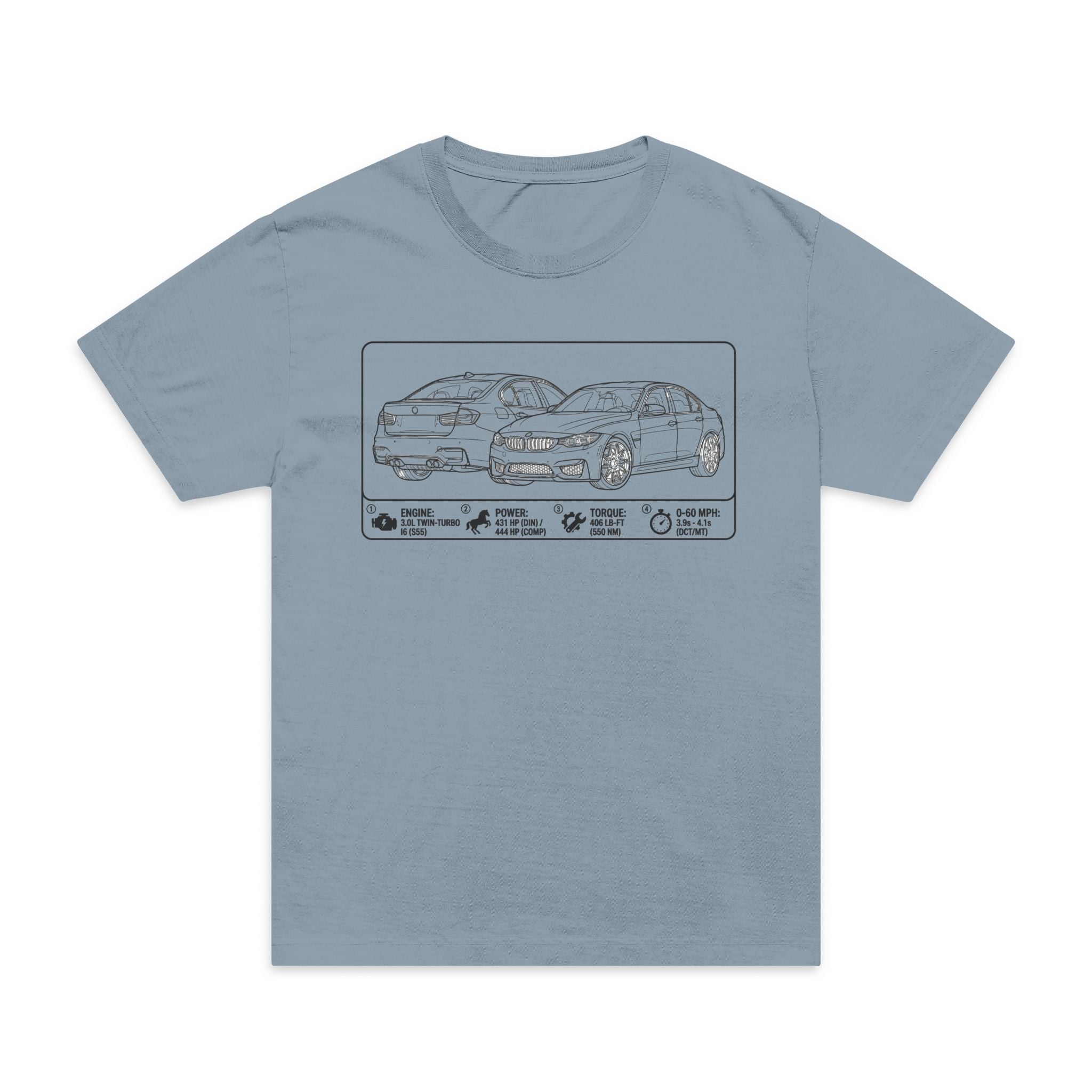Unisex Garment-Dyed T-Shirt — F80 Blueprint