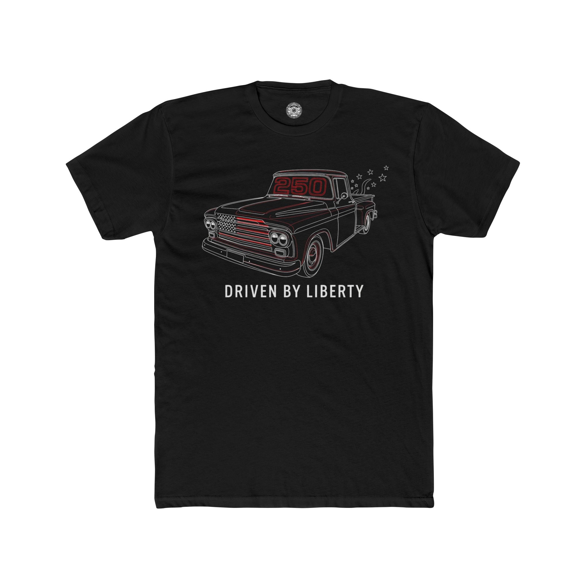 Men's Cotton Crew Tee — Driven by Liberty