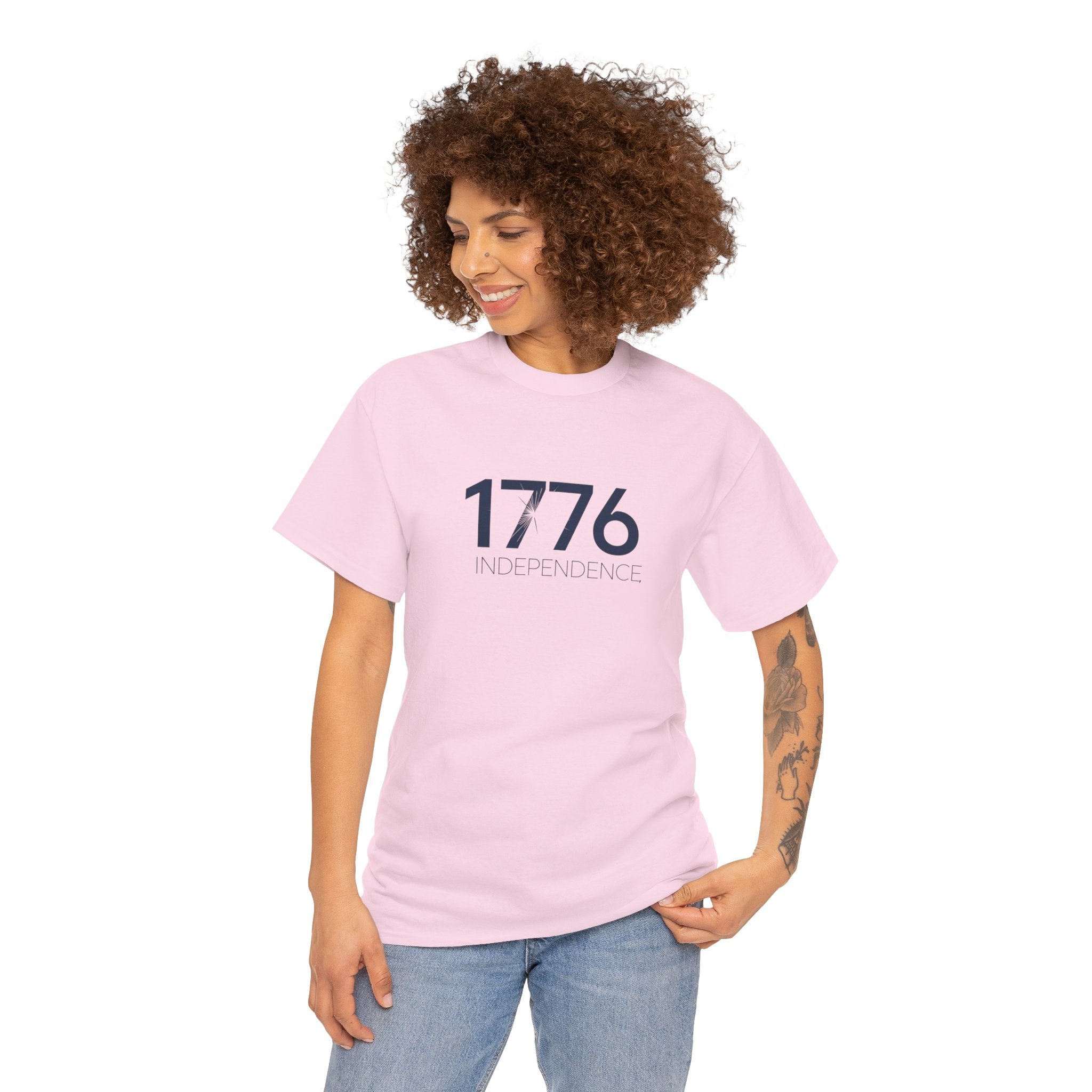 Unisex Heavy Cotton Tee — 1776 Independence