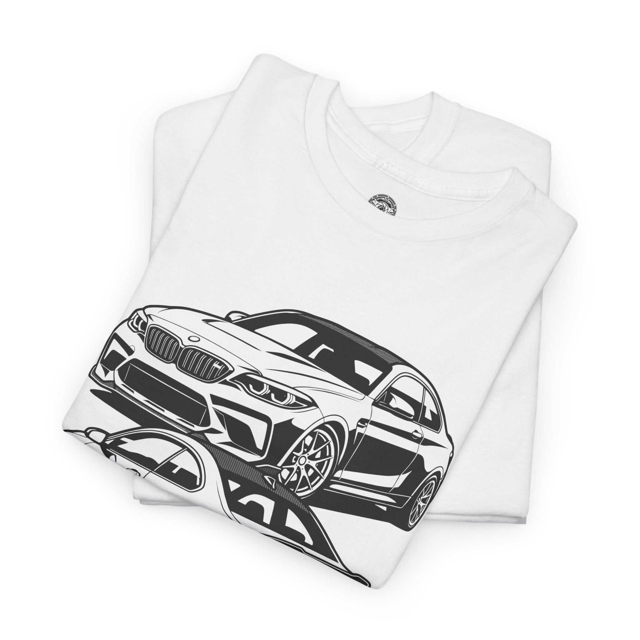 Unisex Heavy Cotton Tee — F87 Dual-Angle