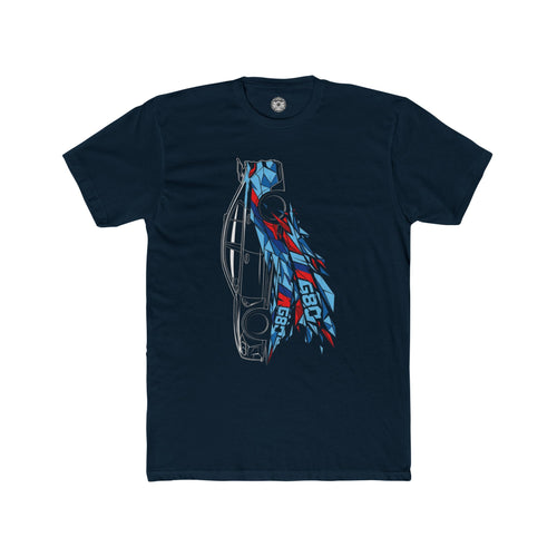 Men's Cotton Crew Tee — G80 M-Color Fracture