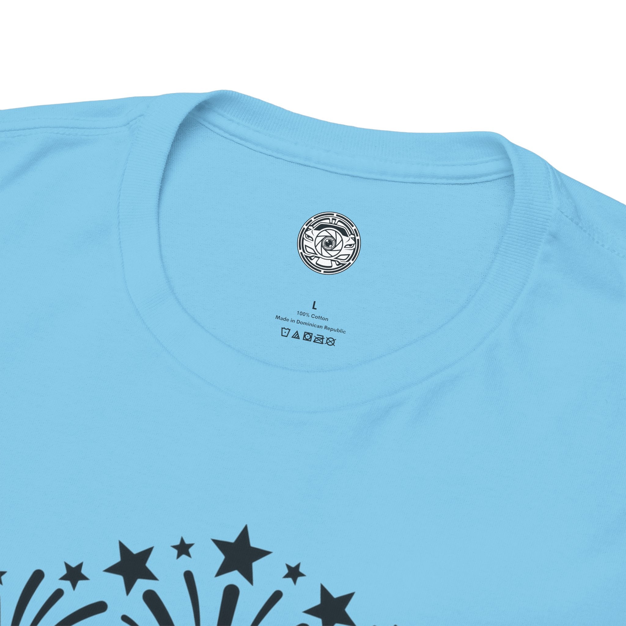 Unisex Heavy Cotton Tee — V8/Fireworks