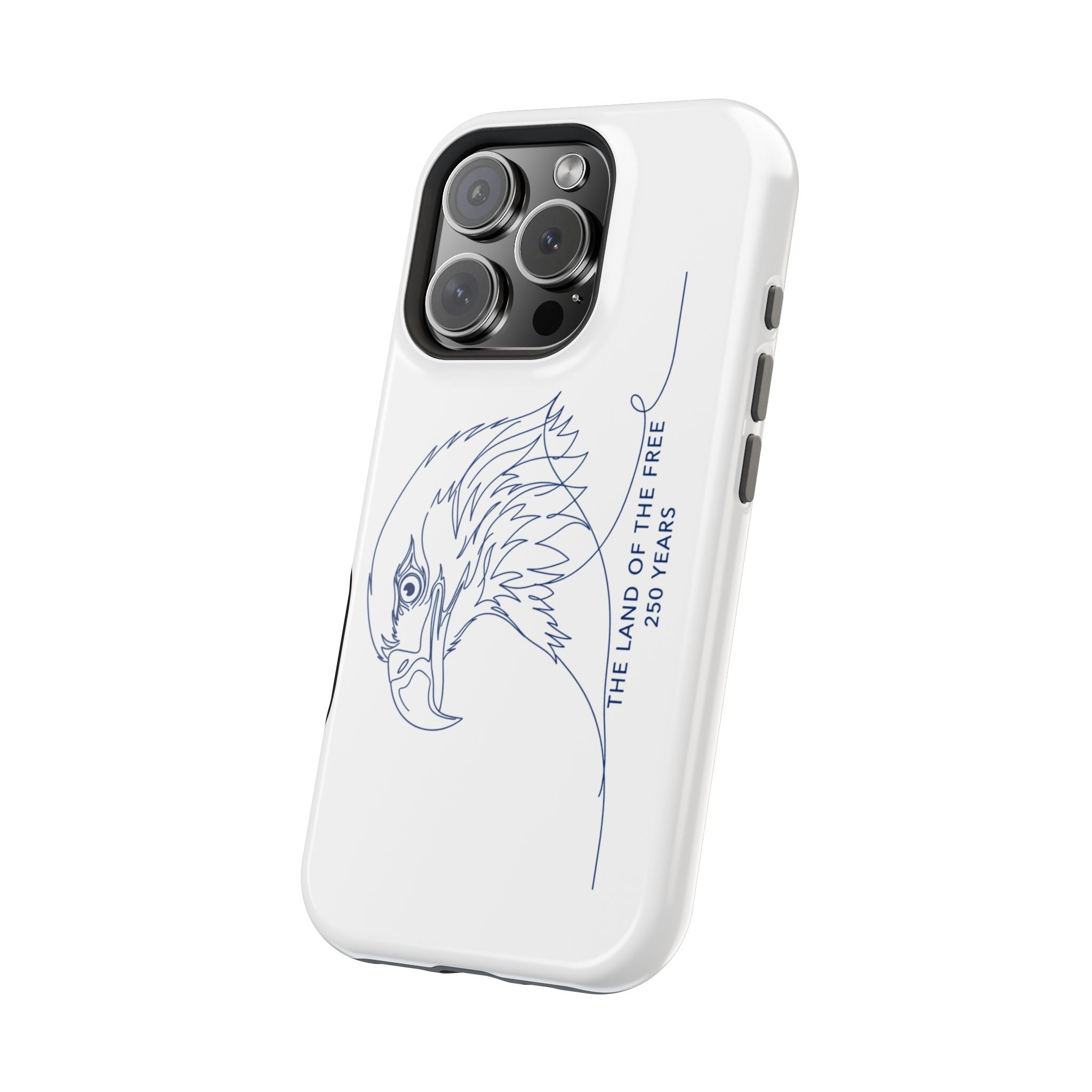 Magnetic Impact-Resistant Phone Case — "The Land of the Free" 250 Years