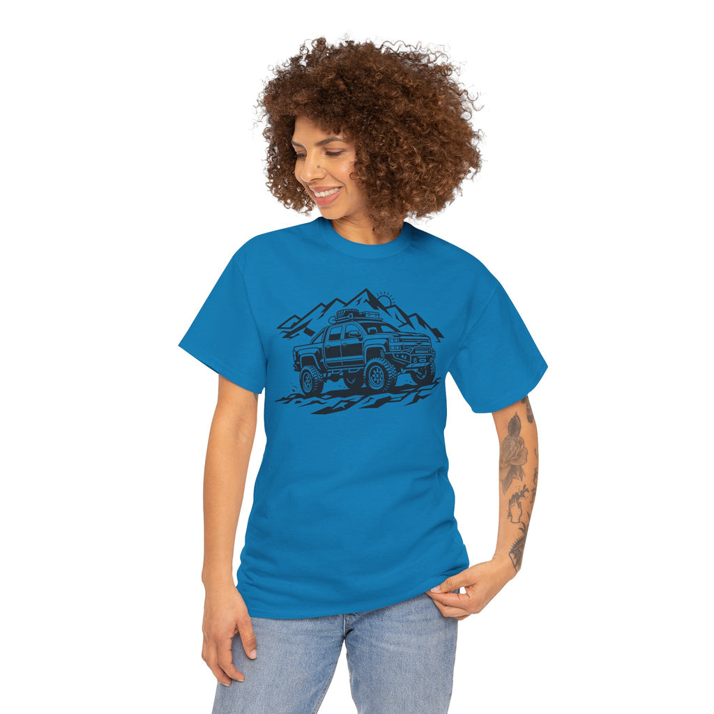 Unisex Heavy Cotton Tee — Mountain 4x4 Adventure
