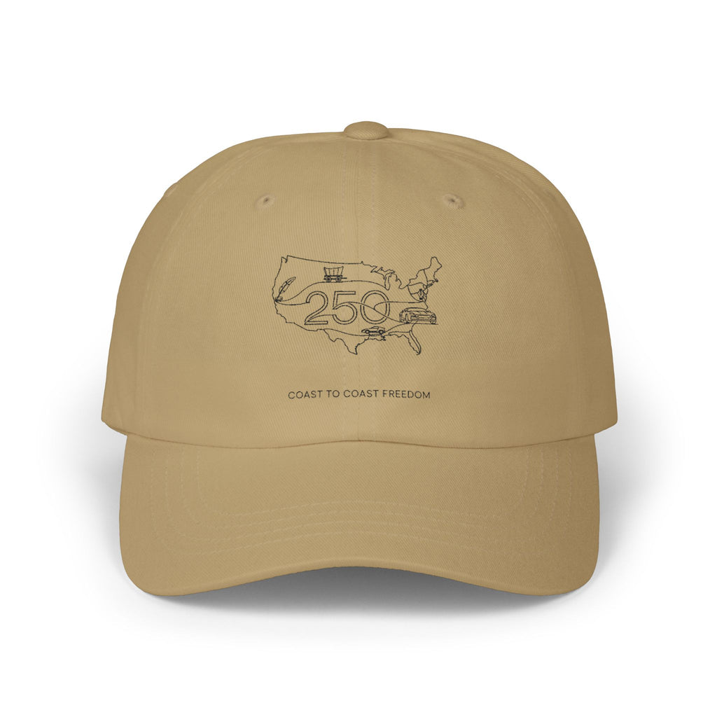 Classic Dad Cap — 250th Anniversary USA Map