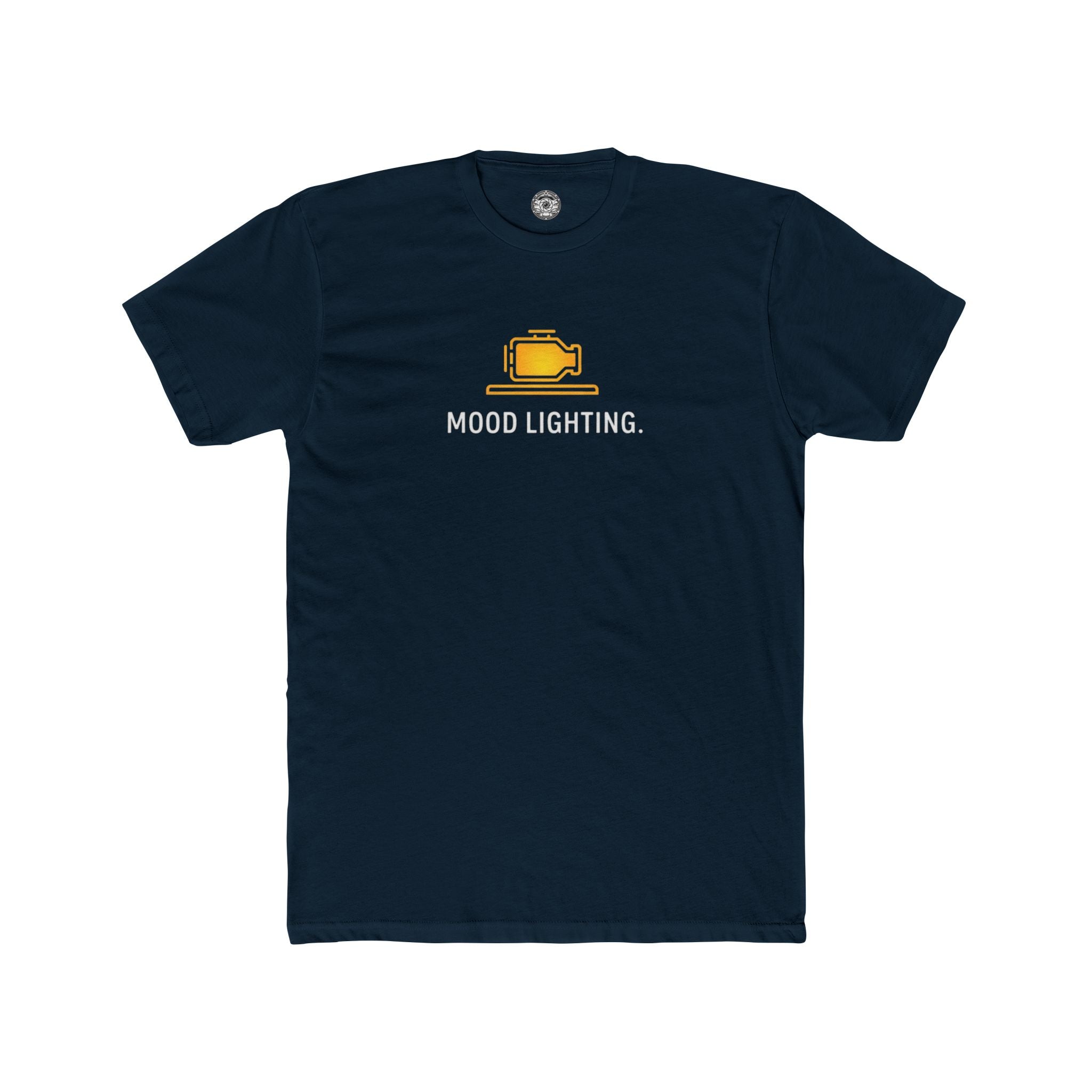 Men's Cotton Crew Tee — Mood Lighting.