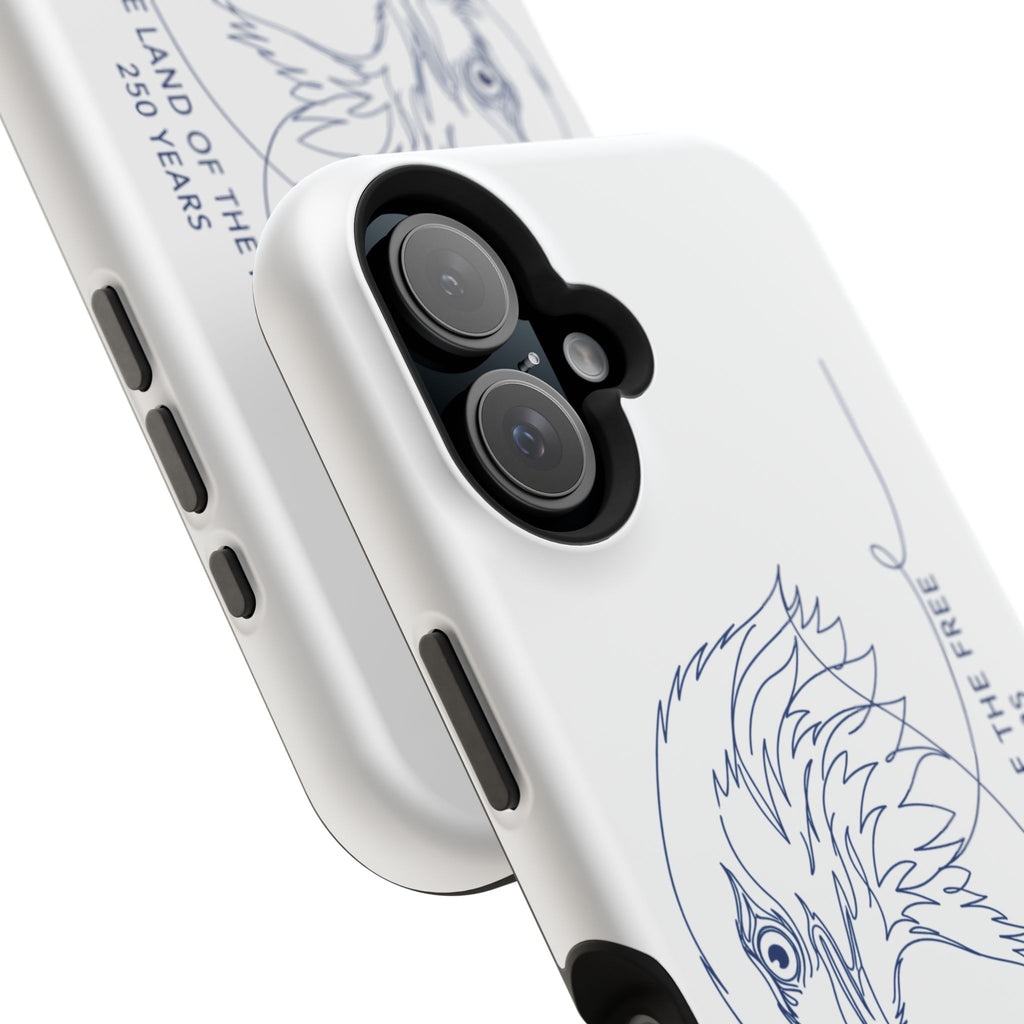 Magnetic Impact-Resistant Phone Case — "The Land of the Free" 250 Years