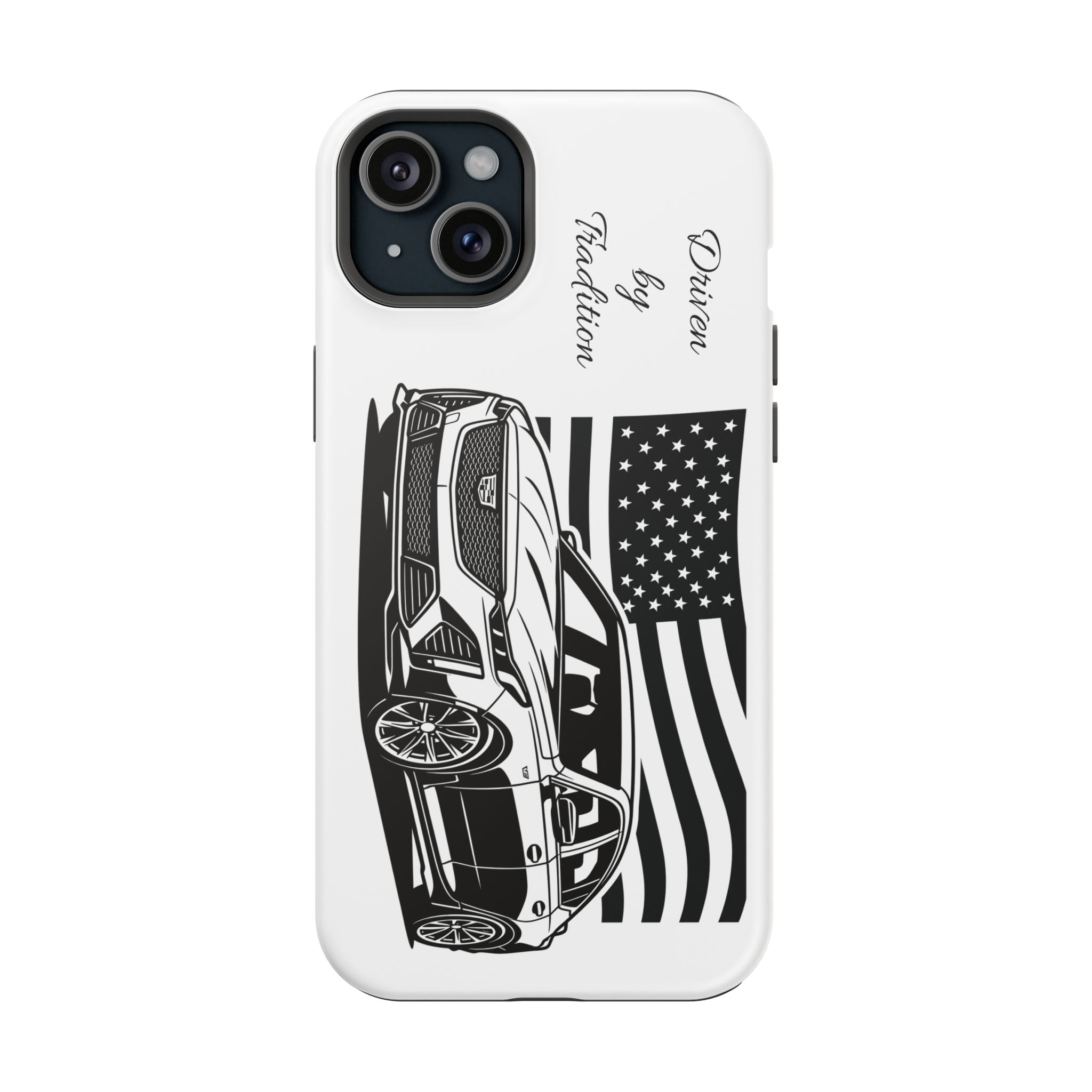 Magnetic Impact-Resistant Phone Case — "Driven by Tradition"