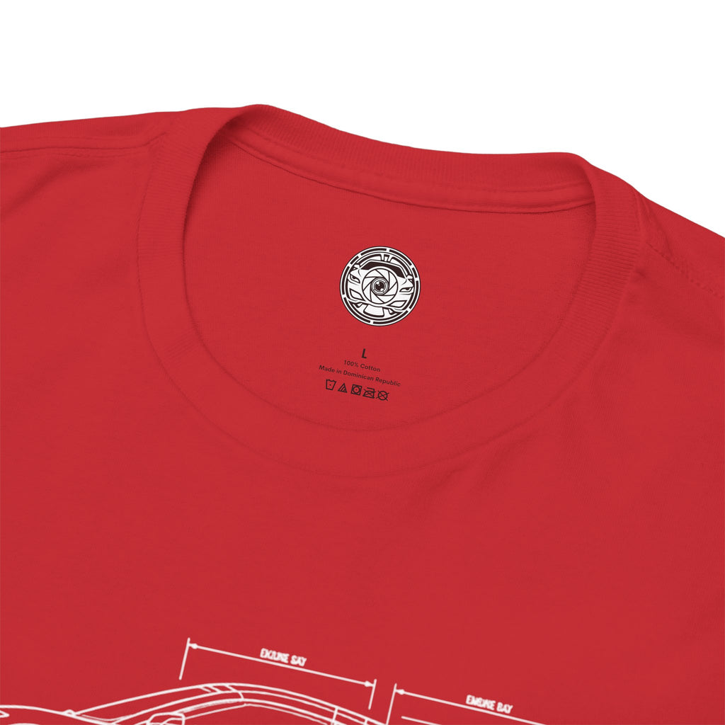 Unisex Heavy Cotton Tee — C7/C8 Blueprint
