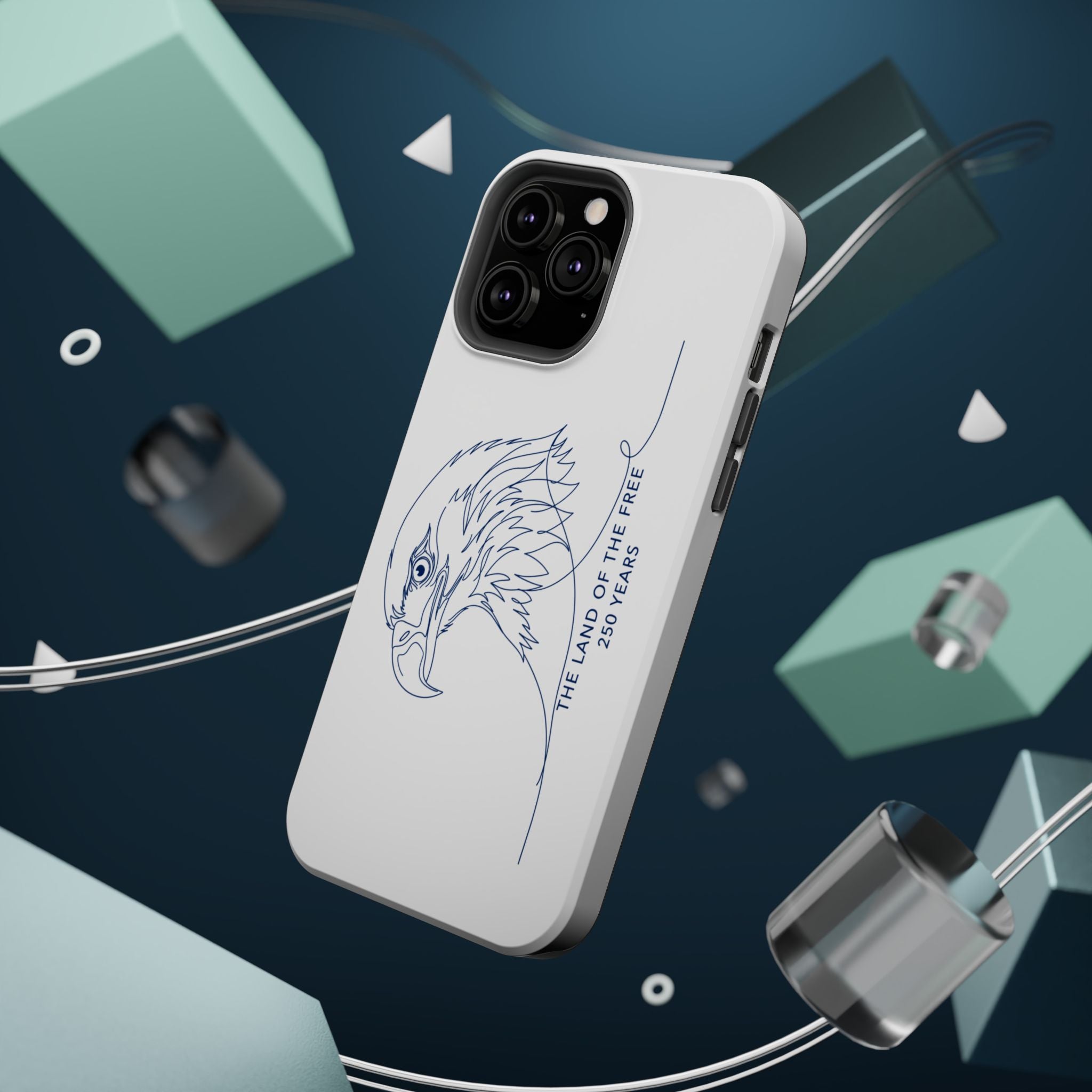 Magnetic Impact-Resistant Phone Case — "The Land of the Free" 250 Years