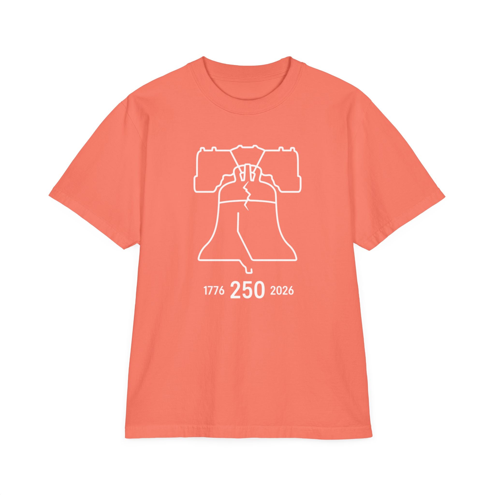 Unisex Garment-Dyed T-Shirt — Liberty Bell 250th Anniversary